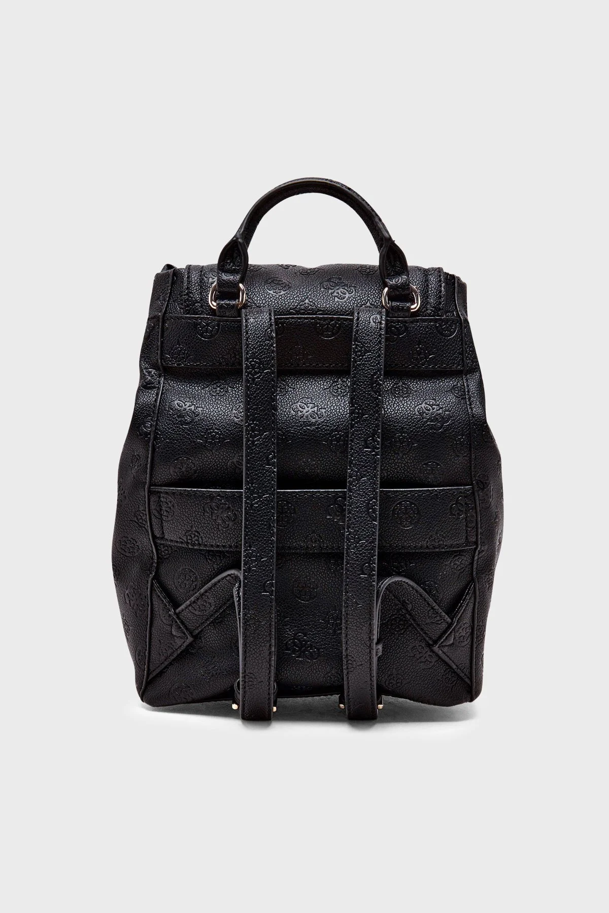 Guess Manhattan Ii 4G Logolu Ayarlanabilir Askılı HWPD7118310 Bayan Sırt Çantası HWPD71 18310 BLO SİYAH - 3