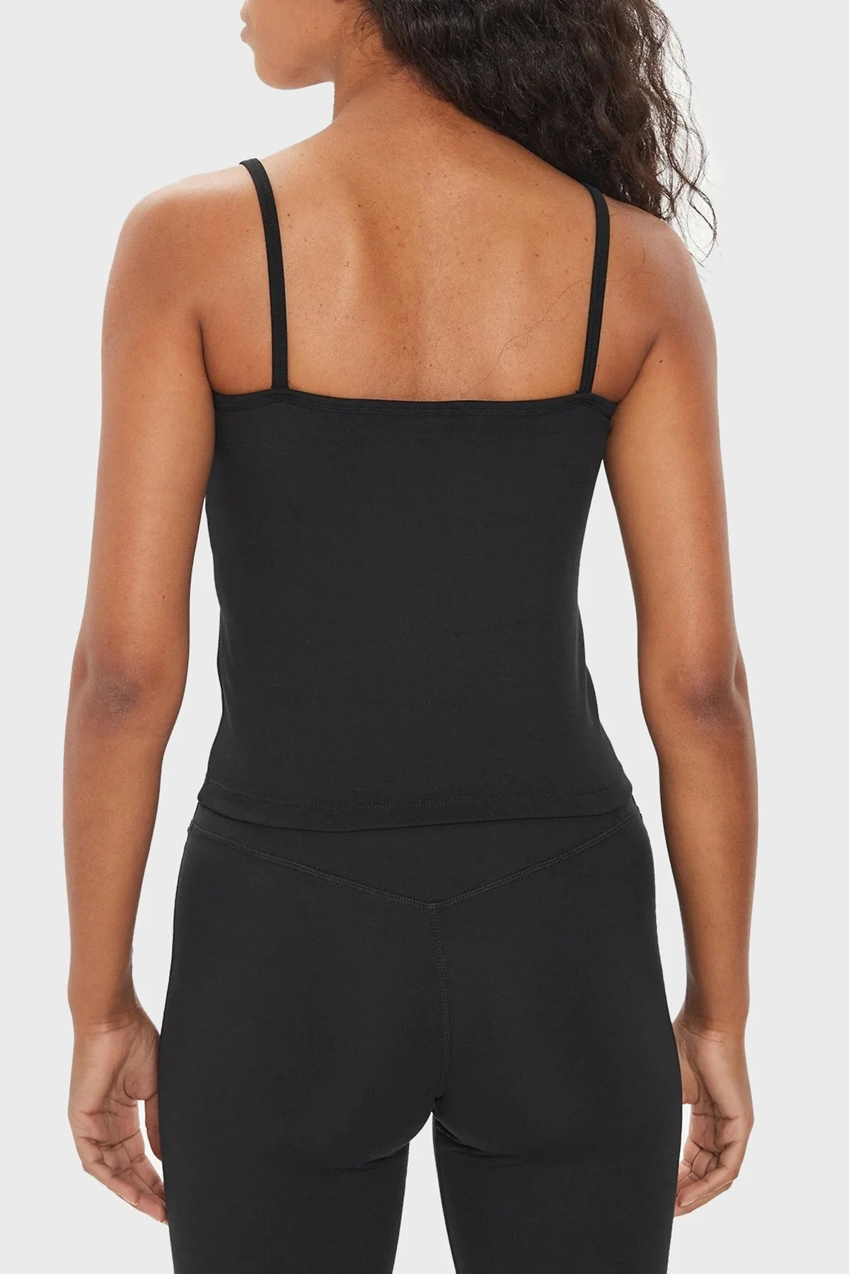 Guess Marika Streç Slim Fit İp Askılı Crop V4YP11KCD02 Bayan Top V4YP11 KCD02 JBLK SİYAH - 2