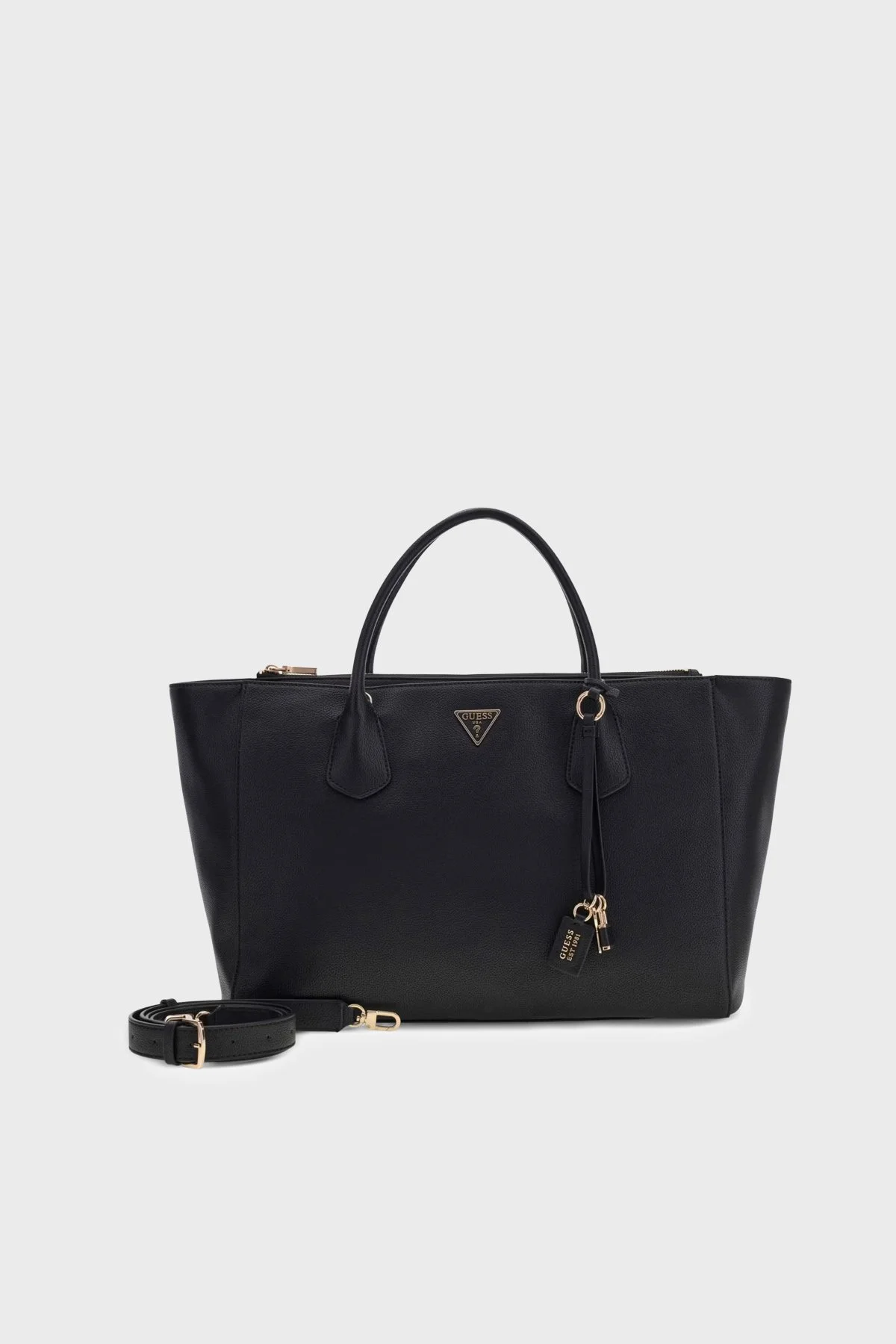 Guess Marissa Logolu Çıkarılabilir Askılı HWBG2333240 Kadın Çanta HWBG23 33240 BLA Siyah - 3