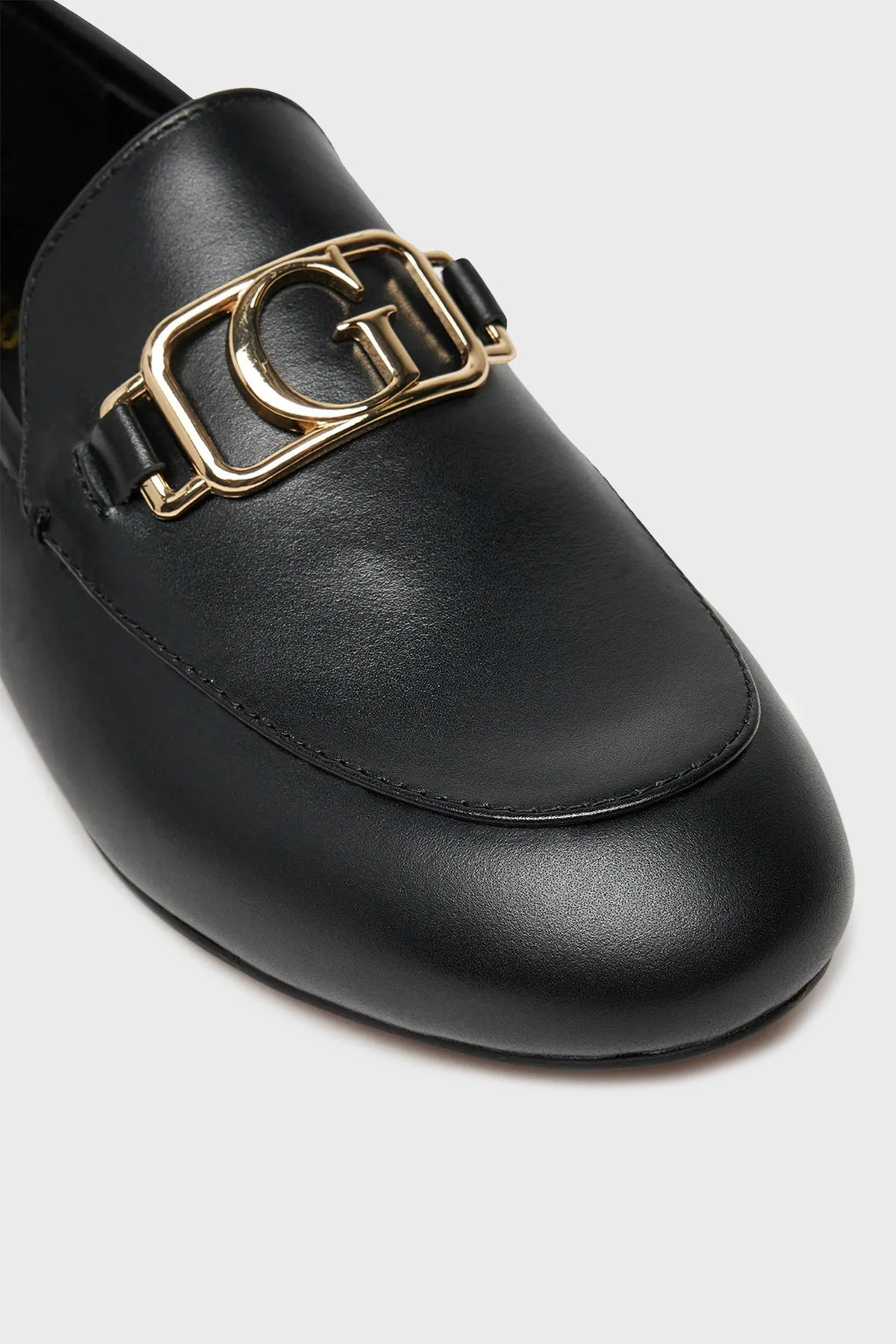 Guess Martynas Logolu Hakiki Deri Loafer FLPMARLEA14 Bayan Ayakkabı FLPMAR LEA14 BLACK SİYAH - 10