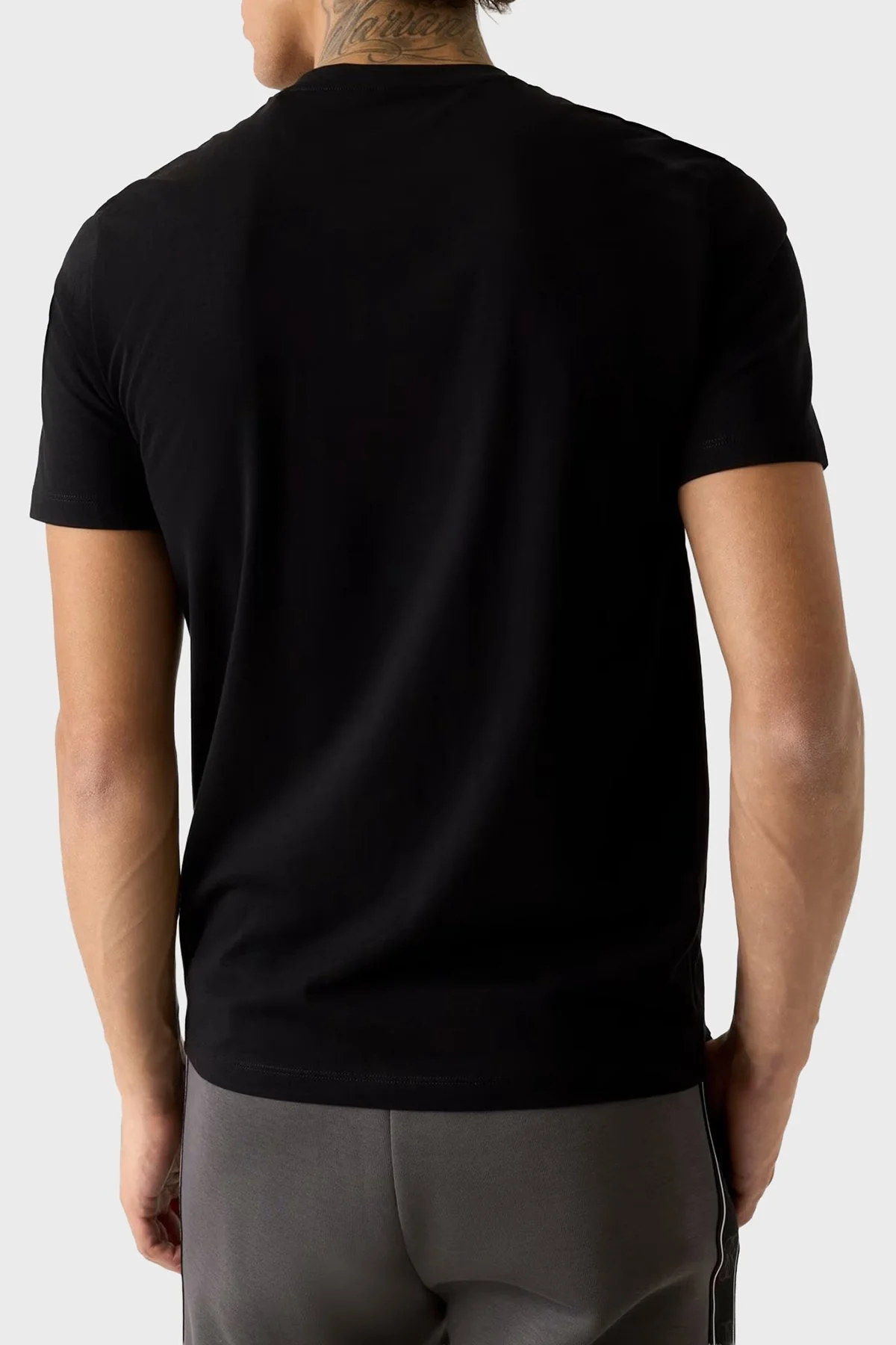 Guess Maska Pamuklu Regular Fit Bisiklet Yaka Z6RI15I3Z14 Erkek T Shirt Z6RI15 I3Z14 JBLK SİYAH - 3