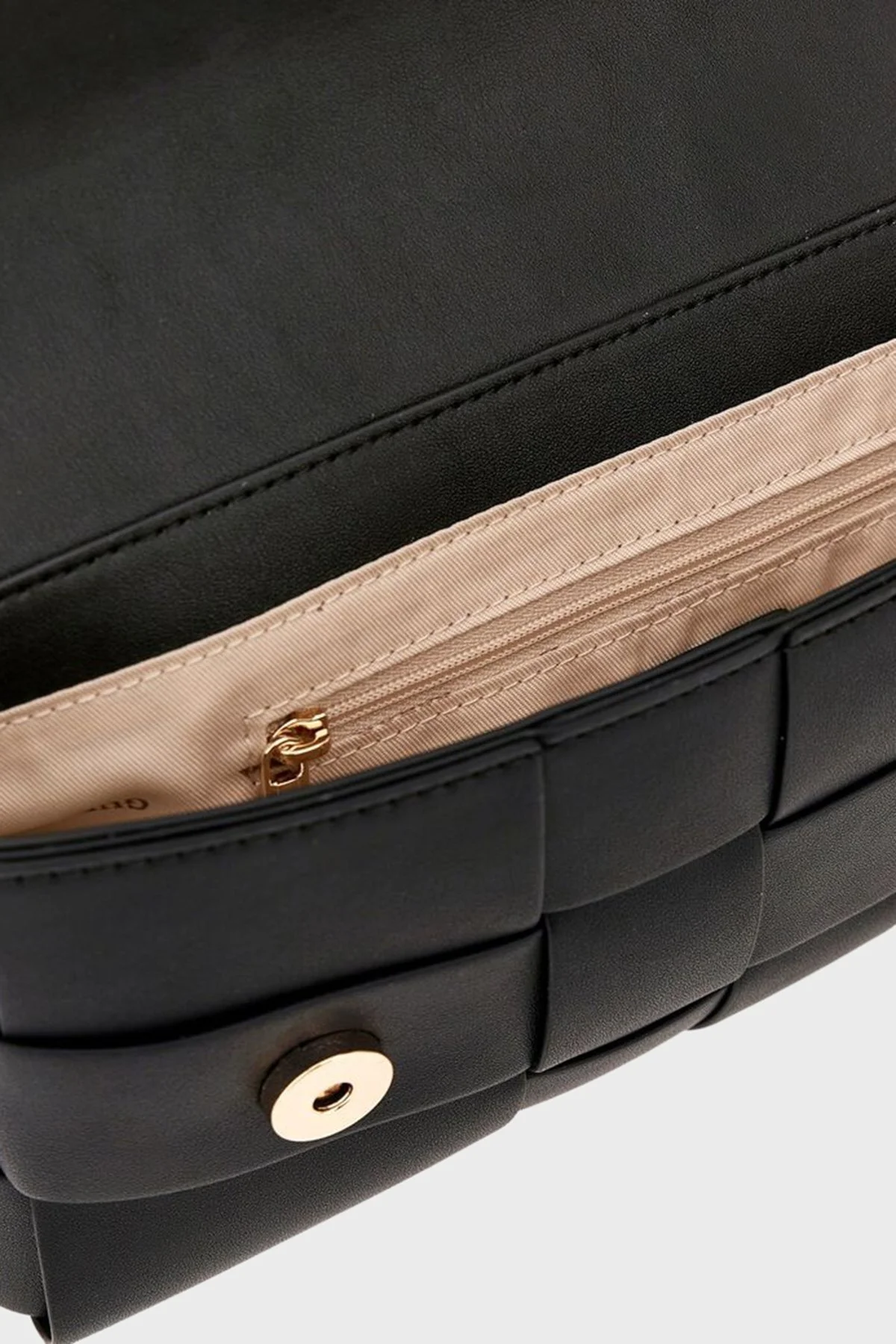 Guess Maylee Logolu Ayarlanabilir Askılı HWWG9661190 Bayan Çanta HWWG96 61190 BLA SİYAH - 3