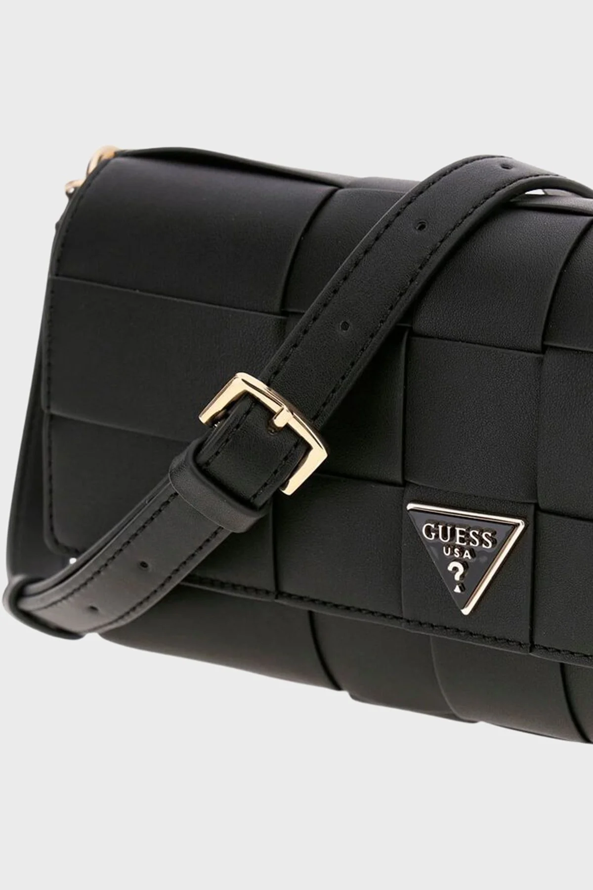 Guess Maylee Logolu Ayarlanabilir Askılı HWWG9661190 Bayan Çanta HWWG96 61190 BLA SİYAH - 4