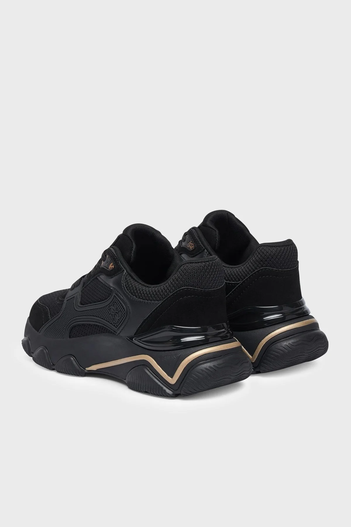 Guess Mazzy Logolu Sneaker FLTMZ2FAB12 Kadın Ayakkabı FLTMZ2 FAB12 BLACK Siyah - 4