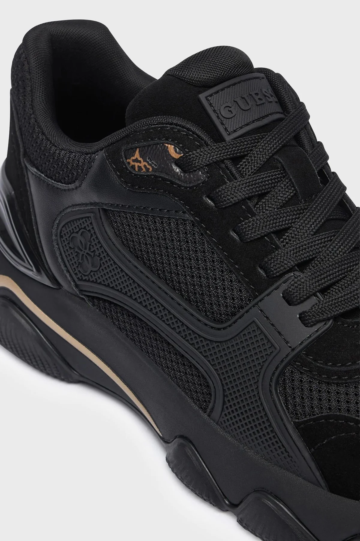 Guess Mazzy Logolu Sneaker FLTMZ2FAB12 Kadın Ayakkabı FLTMZ2 FAB12 BLACK Siyah - 6