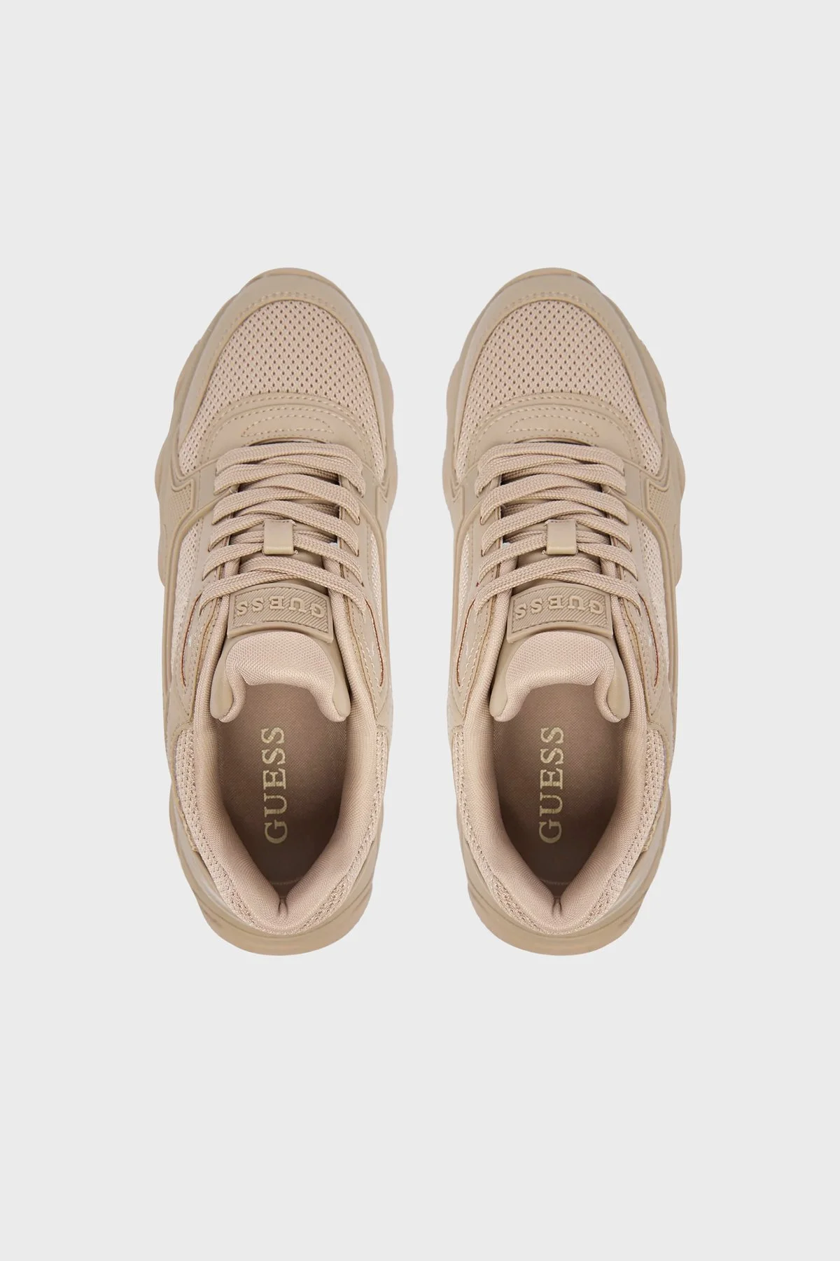 Guess Mazzy Logolu Sneaker FLTMZZELE12 Kadın Ayakkabı FLTMZZ ELE12 NUDE Ten - 5