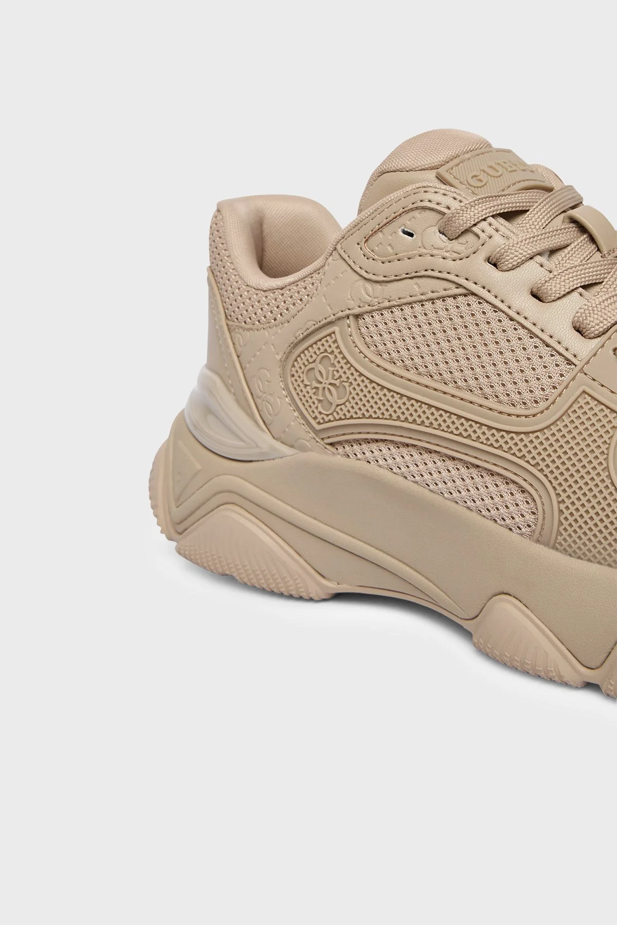 Guess Mazzy Logolu Sneaker FLTMZZELE12 Kadın Ayakkabı FLTMZZ ELE12 NUDE Ten - 6