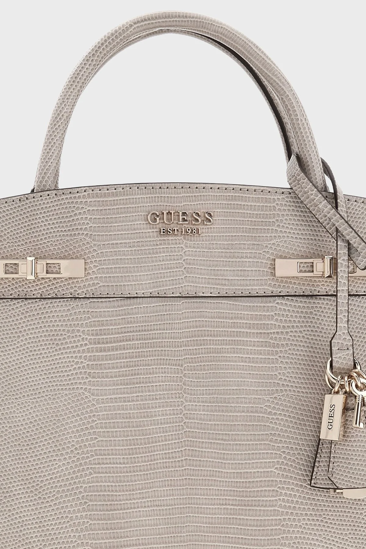 Guess Melinda Logolu Çıkarılabilir Zincir Askılı HWKL9933060 Bayan Çanta HWKL99 33060 LTA BEJ - 4