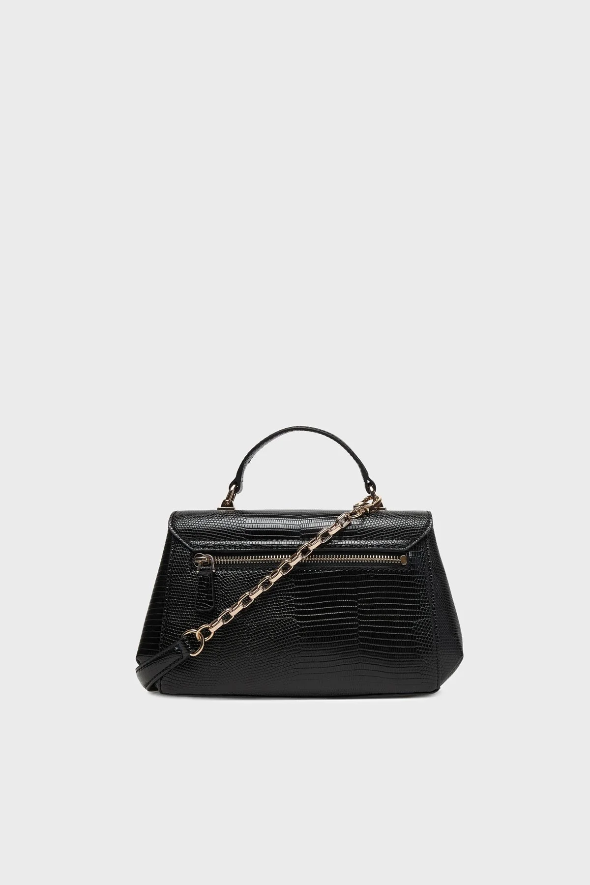 Guess Melinda Logolu Çıkarılabilir Zincir Askılı HWKL9933200 Bayan Çanta HWKL99 33200 BLA SİYAH - 3