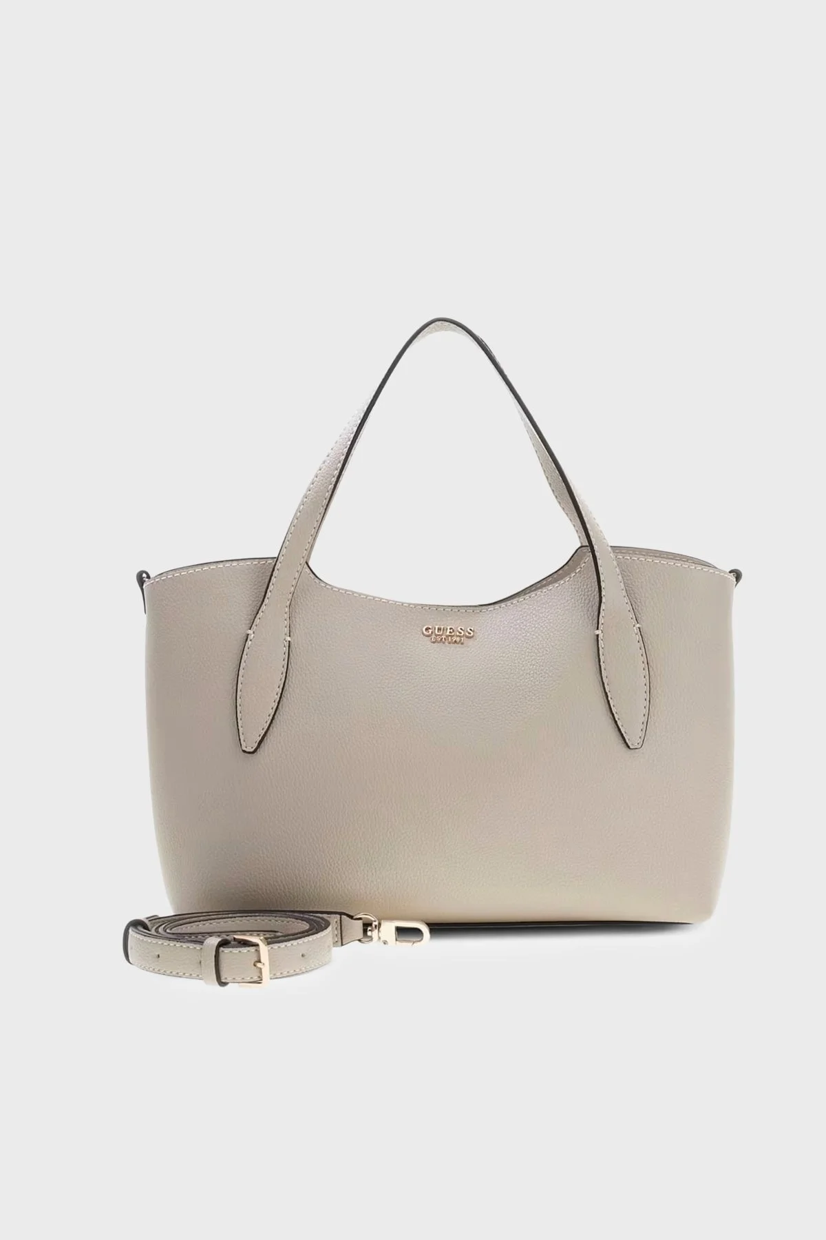 Guess Melody Logolu Çıkarılabilir Askılı HWBG9735060 Kadın Çanta HWBG97 35060 LTA Bej - 3