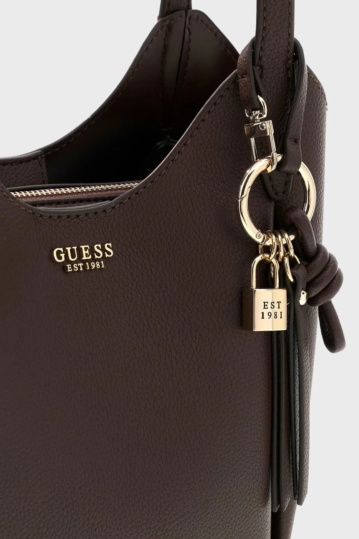 Guess Melody Logolu Omuz Askılı HWBG9735030 Kadın Çanta HWBG97 35030 BRO Kahve - 6