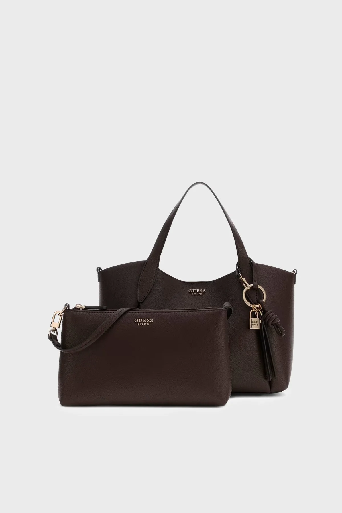 Guess Melody Logolu Omuz Askılı HWBG9735230 Kadın Çanta HWBG97 35230 BRO Kahve - 2