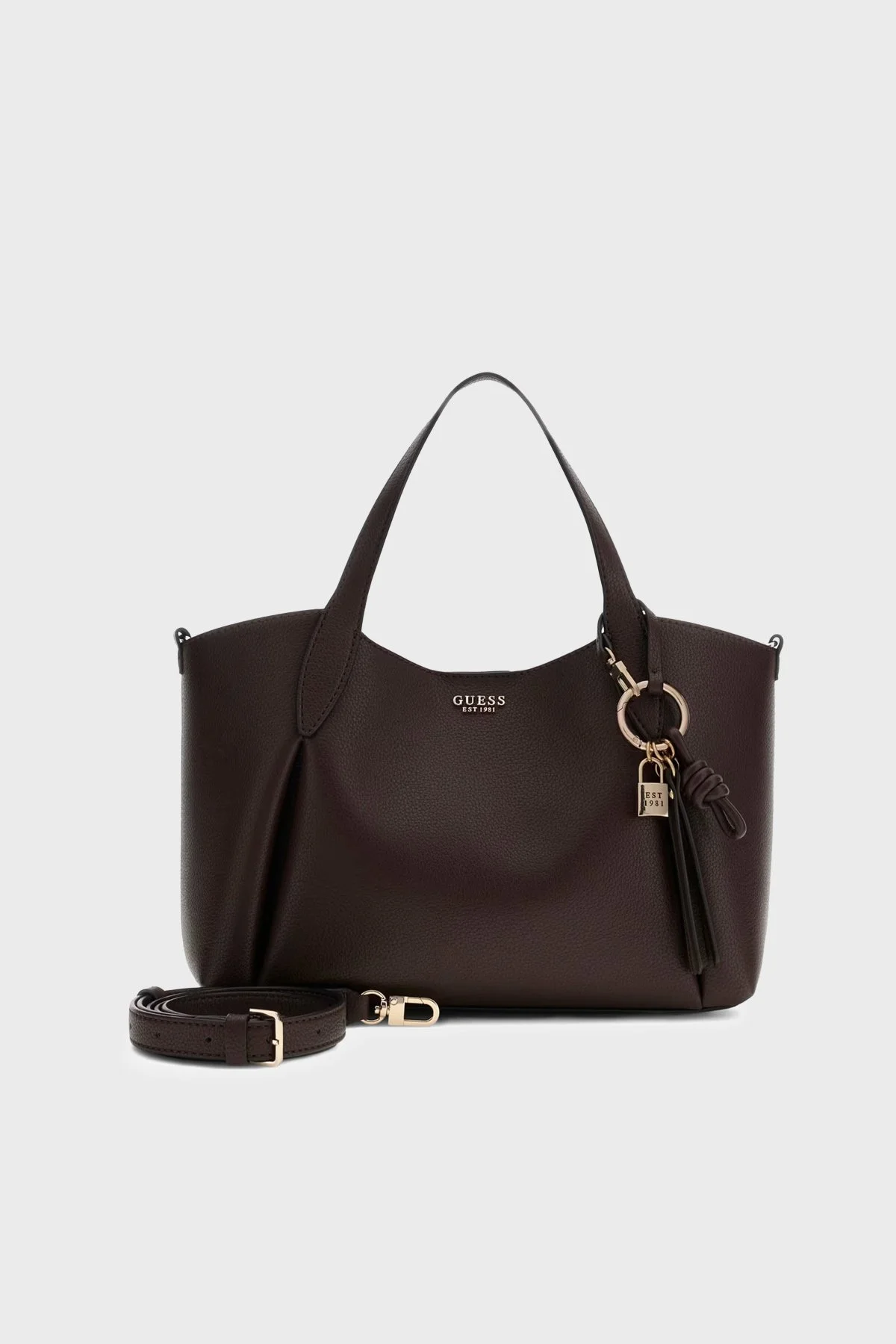 Guess Melody Logolu Omuz Askılı HWBG9735230 Kadın Çanta HWBG97 35230 BRO Kahve - 5