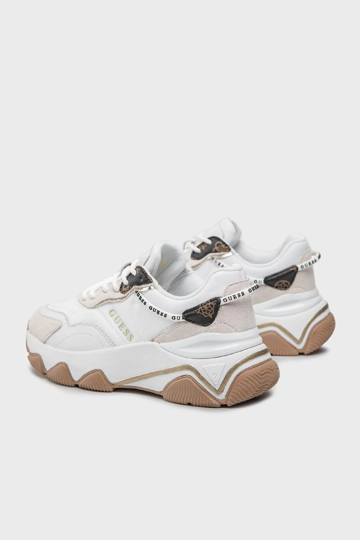 Guess Micola Sneaker Kadın Ayakkabı FL7MIC FAL12 WHITE BEYAZ - 4
