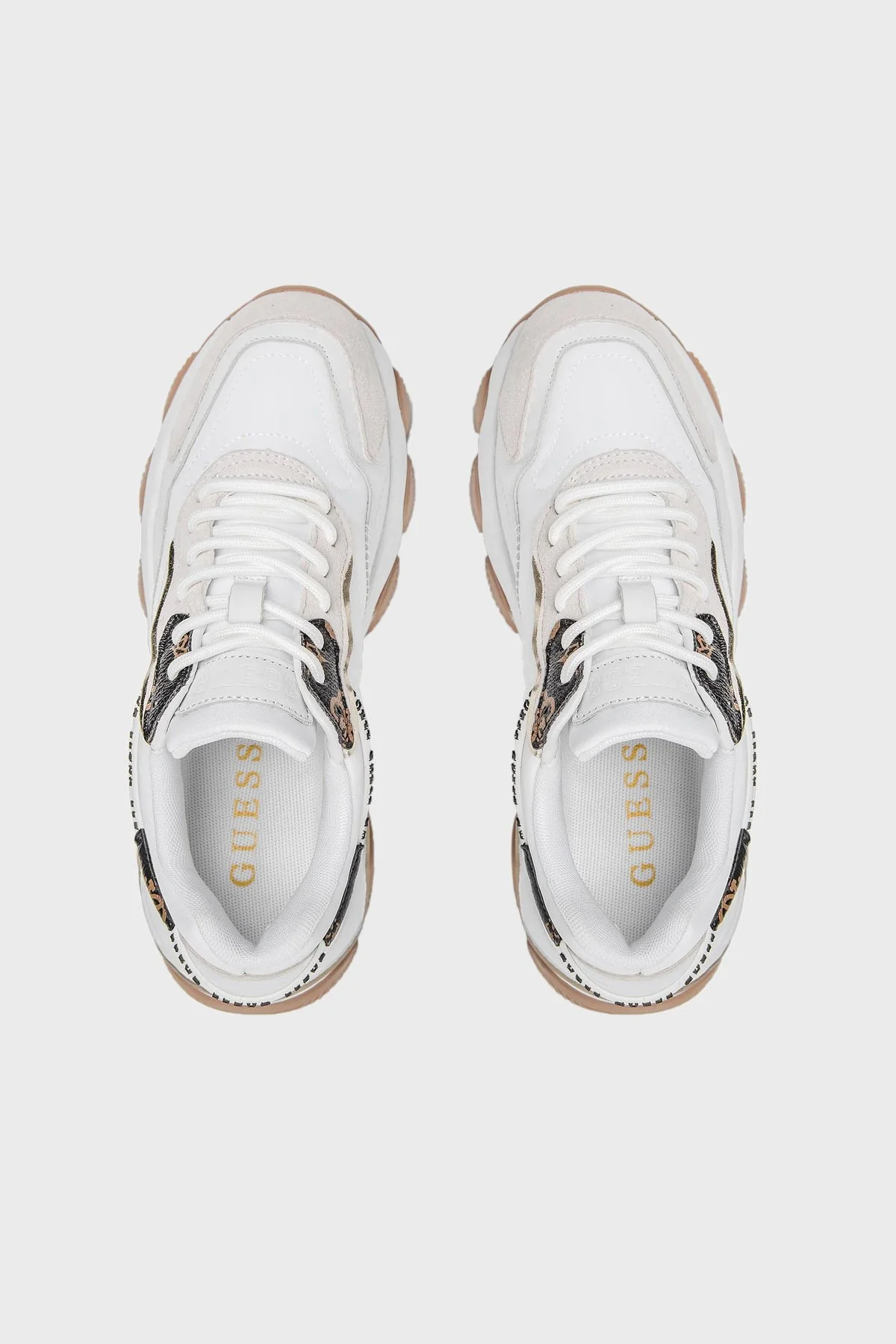 Guess Micola Sneaker Kadın Ayakkabı FL7MIC FAL12 WHITE BEYAZ - 6