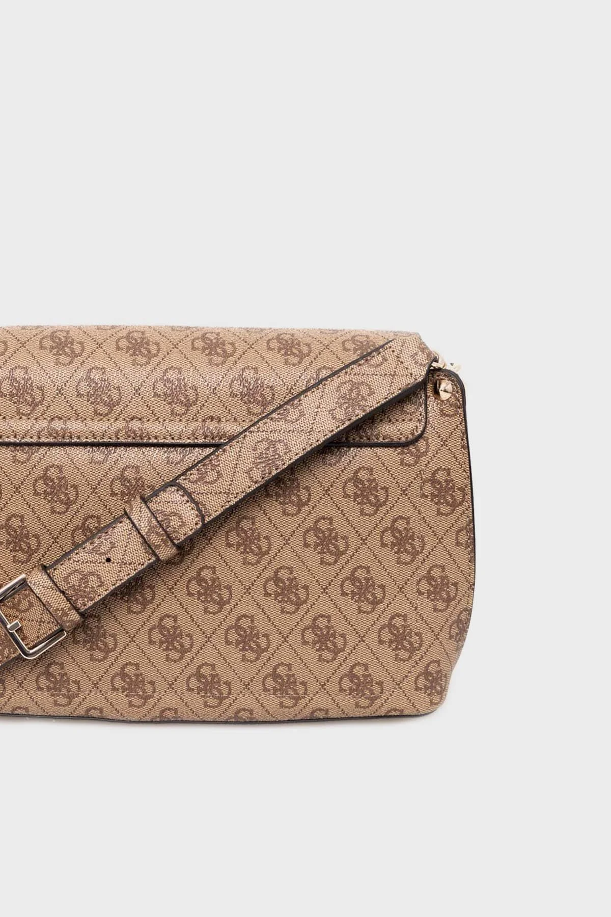 Guess Mieridian Çıkarılabilir Omuz Askılı Bayan Çanta HWSG8778200 LTL KAHVE - 3