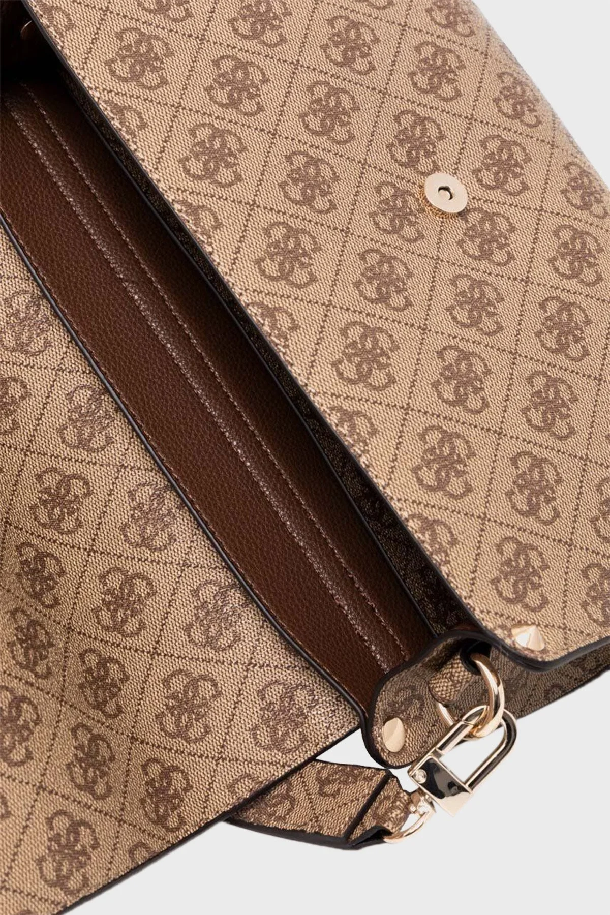Guess Mieridian Çıkarılabilir Omuz Askılı Bayan Çanta HWSG8778200 LTL KAHVE - 5