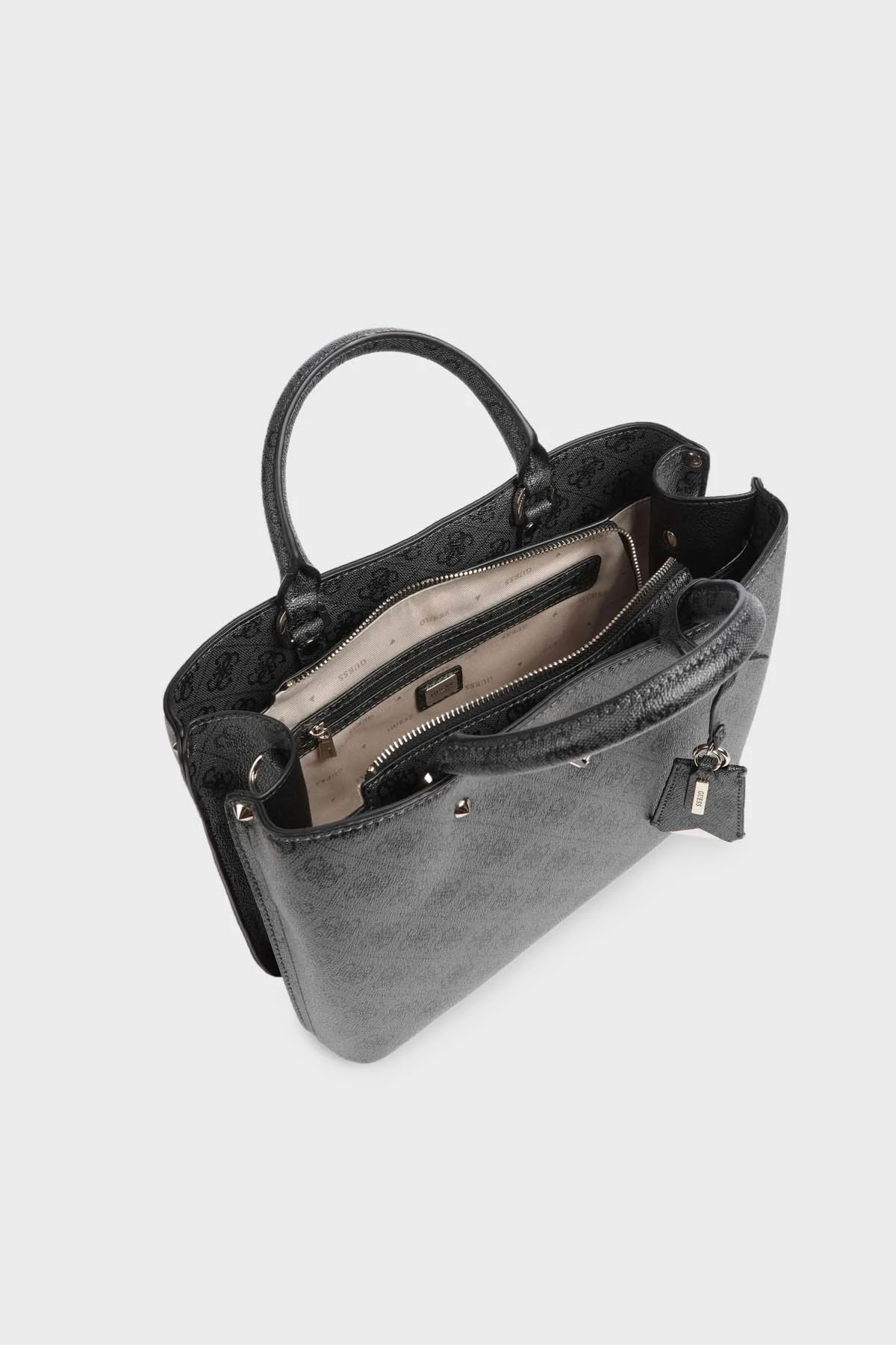 Guess Mieridian Çıkarılabilir Uzatma Askılı Bayan Çanta HWSG8778060 CLO ANTRASİT - 3