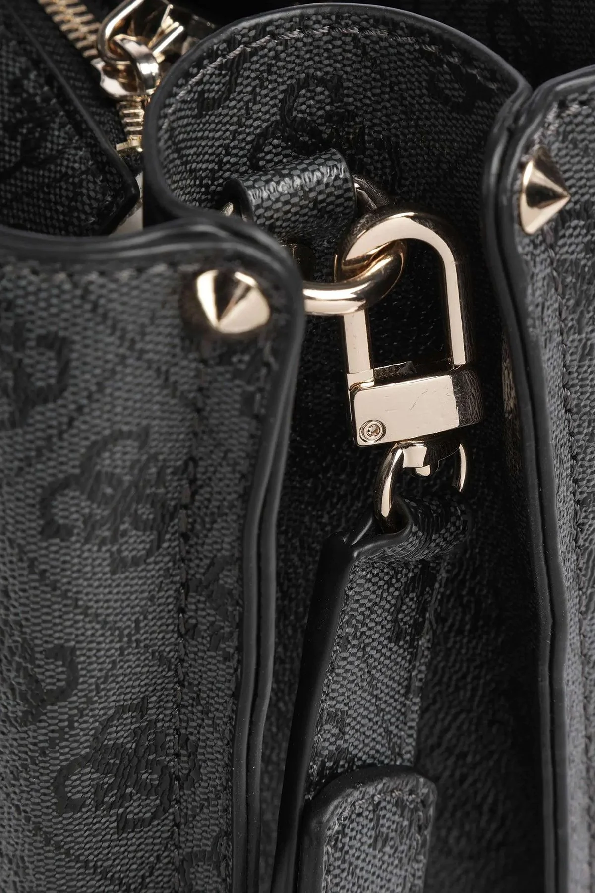 Guess Mieridian Çıkarılabilir Uzatma Askılı Bayan Çanta HWSG8778060 CLO ANTRASİT - 4