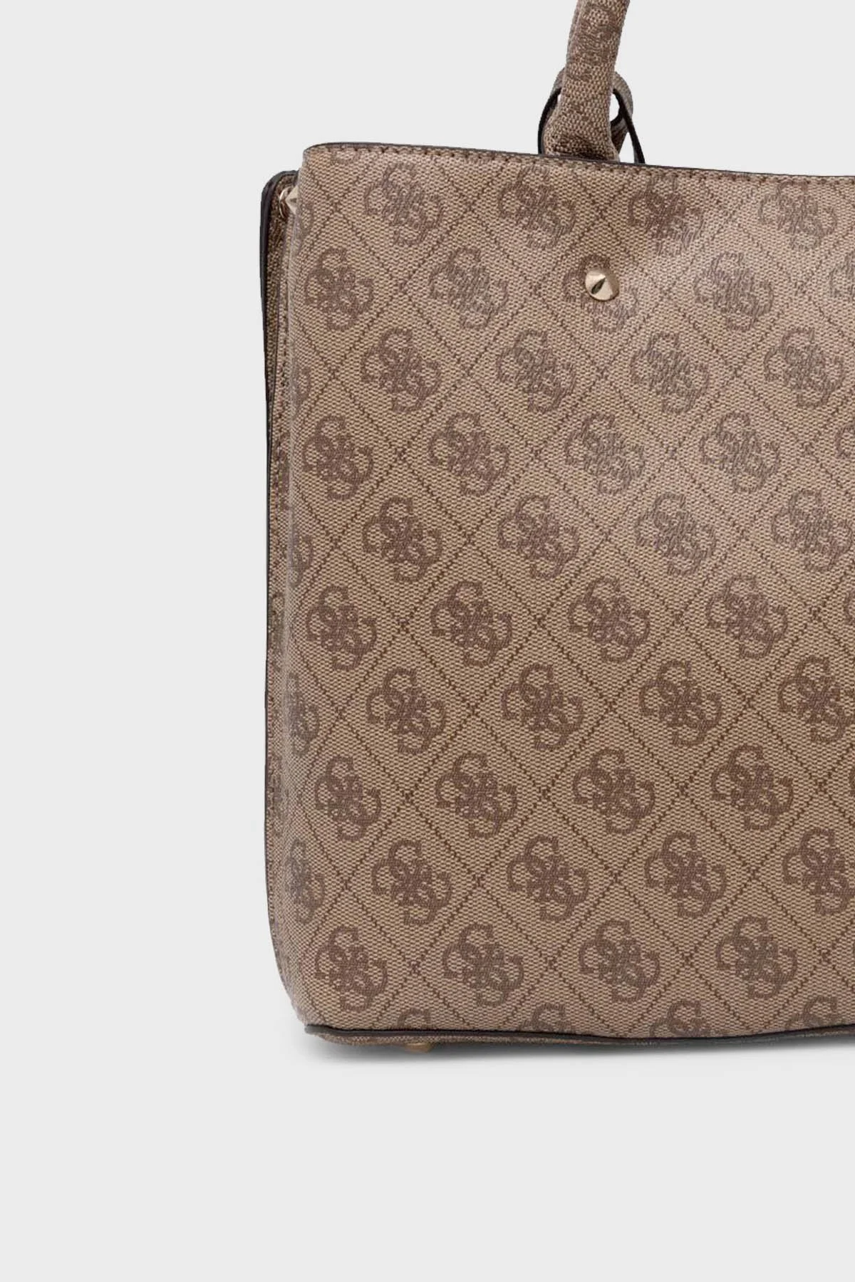 Guess Mieridian Çıkarılabilir Uzatma Askılı Bayan Çanta HWSG8778060 LTL KAHVE - 3