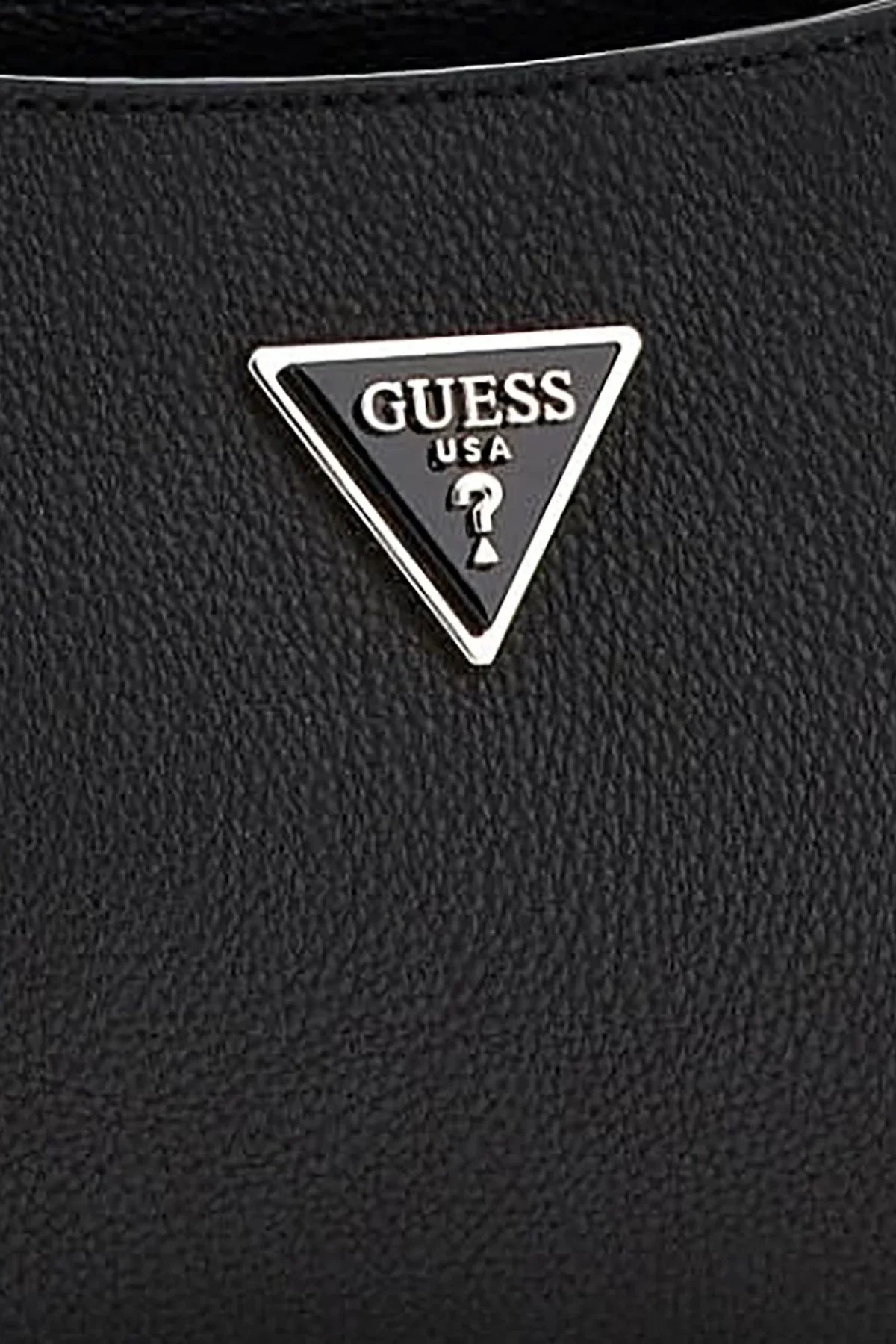 Guess Mieridian Logolu Fermuarlı Ayarlanabilir Omuz Askılı Bayan Çanta HWBG8778720 BLA SİYAH - 4