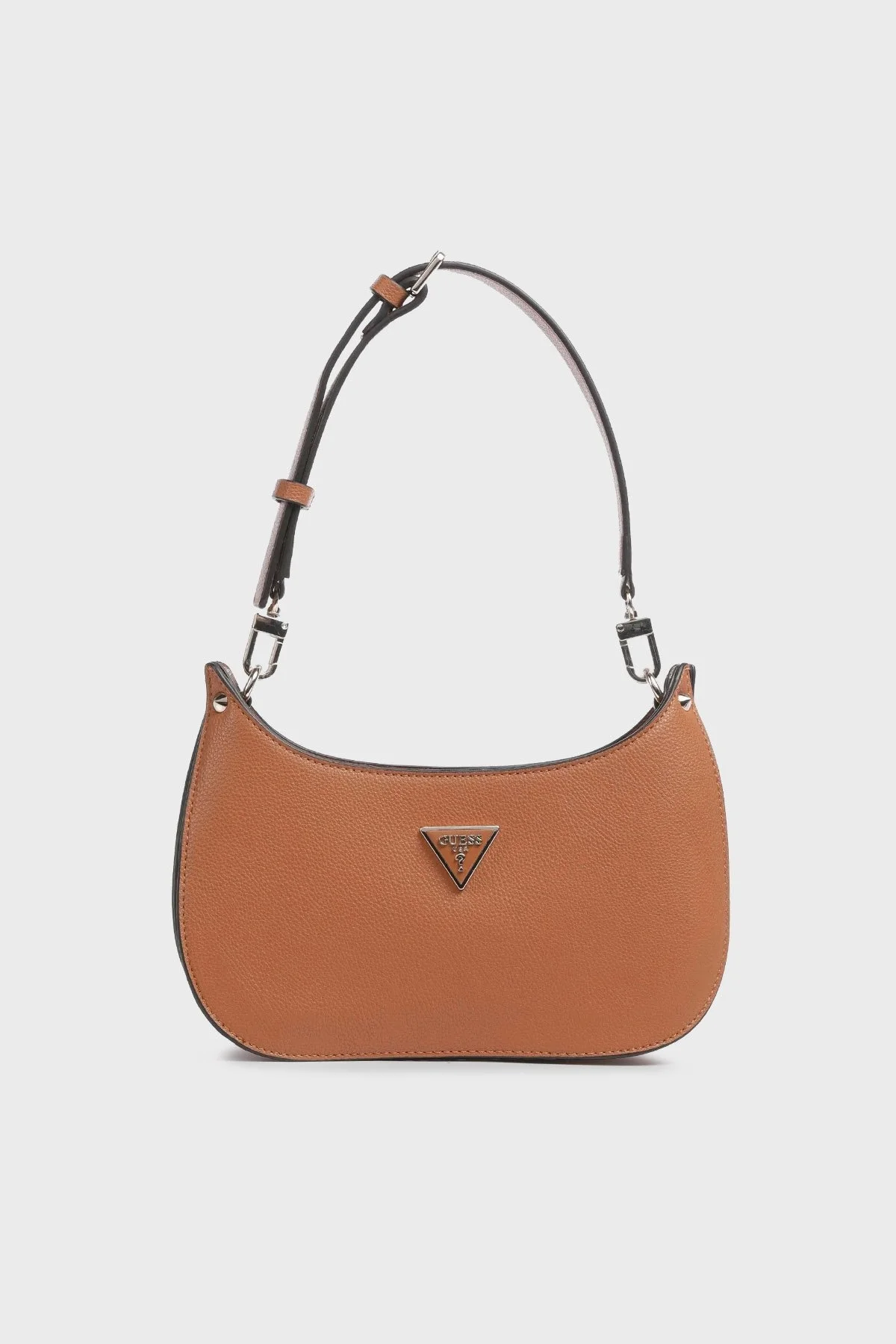 Guess Mieridian Logolu Fermuarlı Ayarlanabilir Omuz Askılı Bayan Çanta HWBG8778720 COG TABA - 1