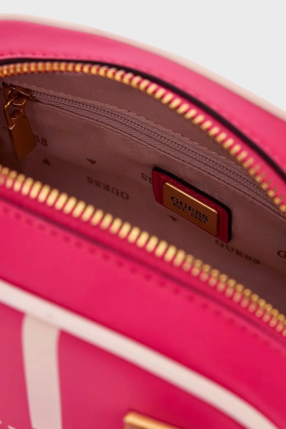 Guess Mildred İşlemeli Logo Mini El sı Bayan Çanta HWVS8962760 MAG FUŞYA - 3