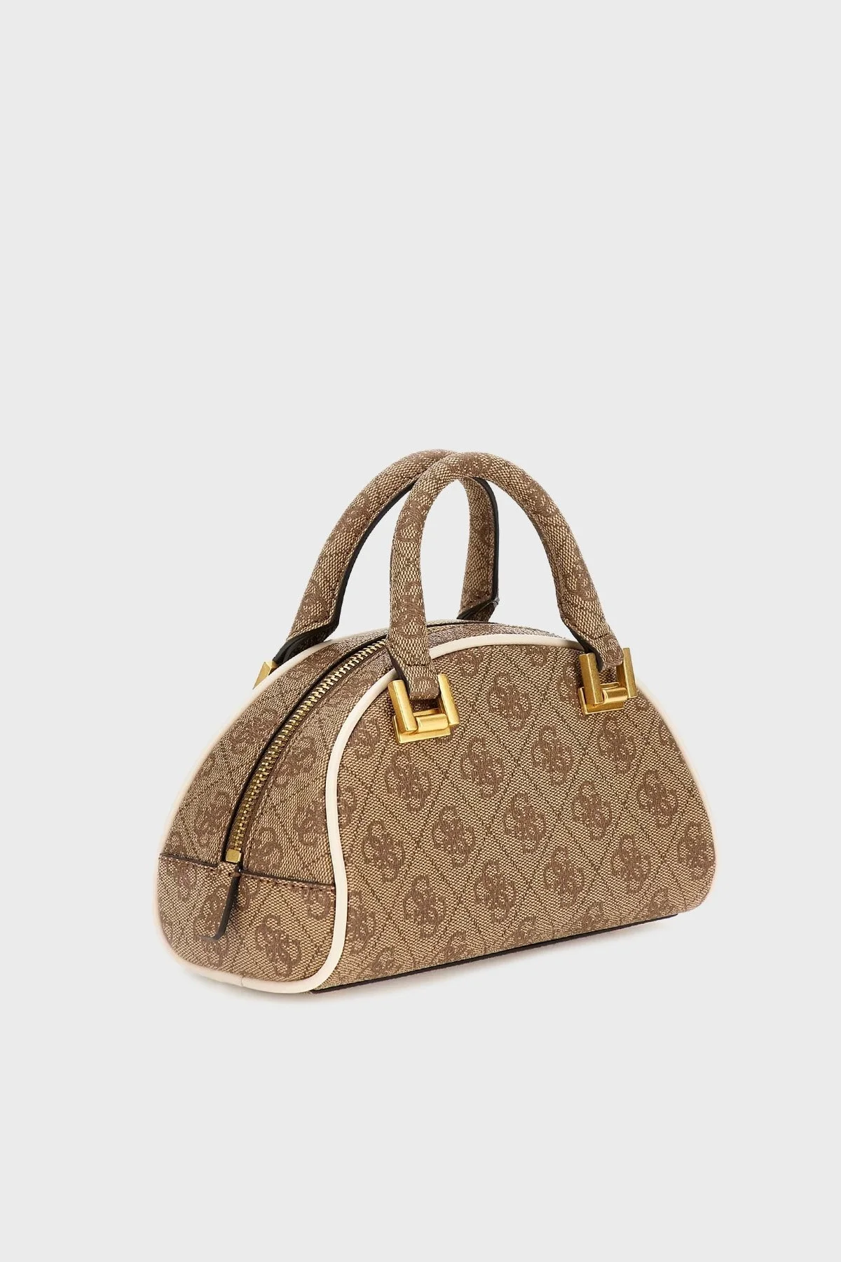 Guess Mildred Logolu Mini Bayan Çanta HWSS8962760 LTL KAHVE - 2