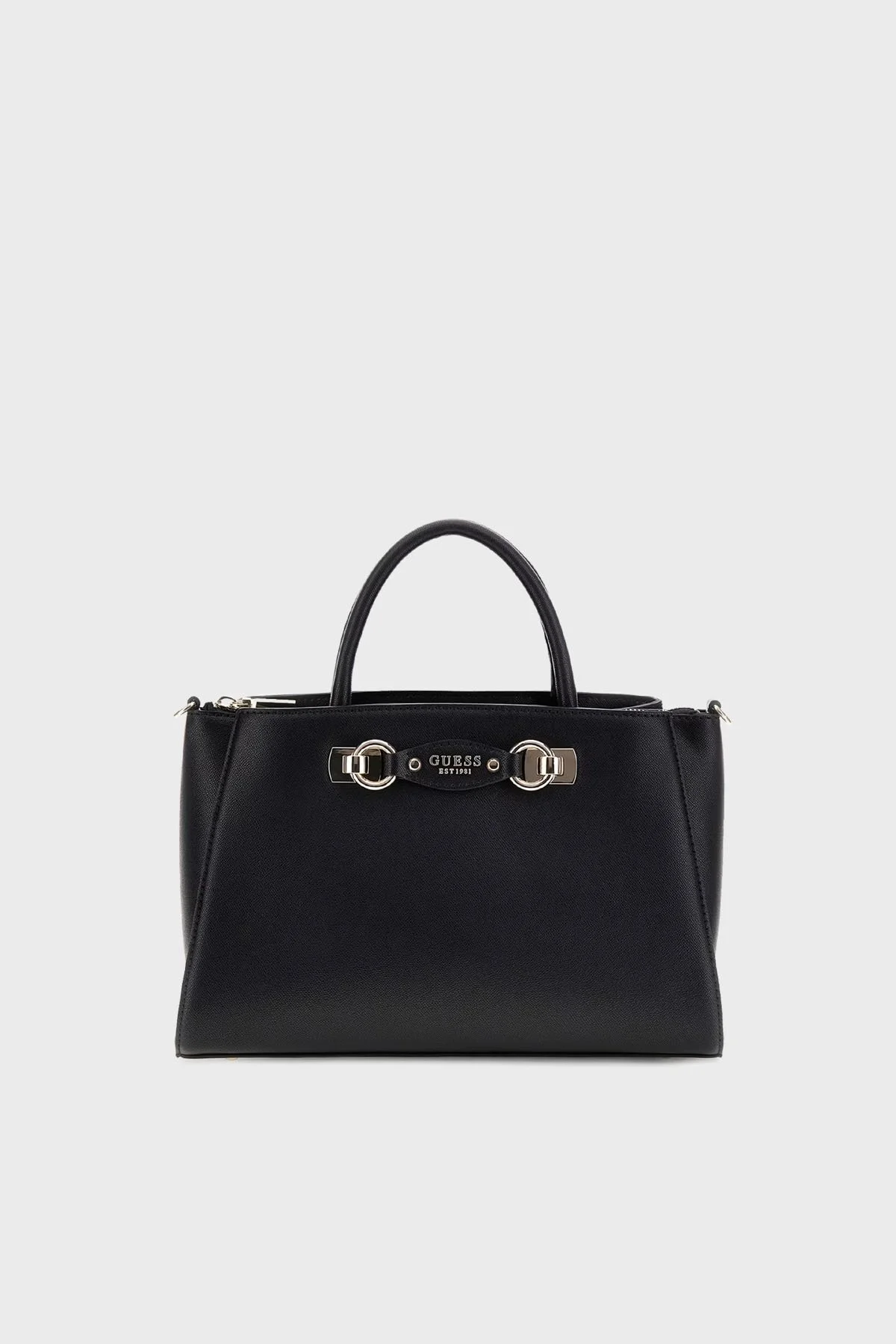 Guess Mimina Logolu Çıkarılabilir Askılı HWBG8015060 Bayan Çanta HWBG80 15060 BLA SİYAH - 1