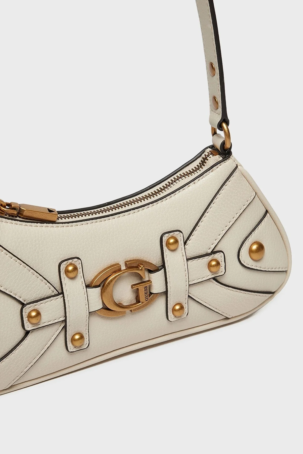 Guess Mintha Logolu Ayarlanabilir Askılı HWBB9348720 Bayan Çanta HWBB93 48720 STO TAŞ - 4