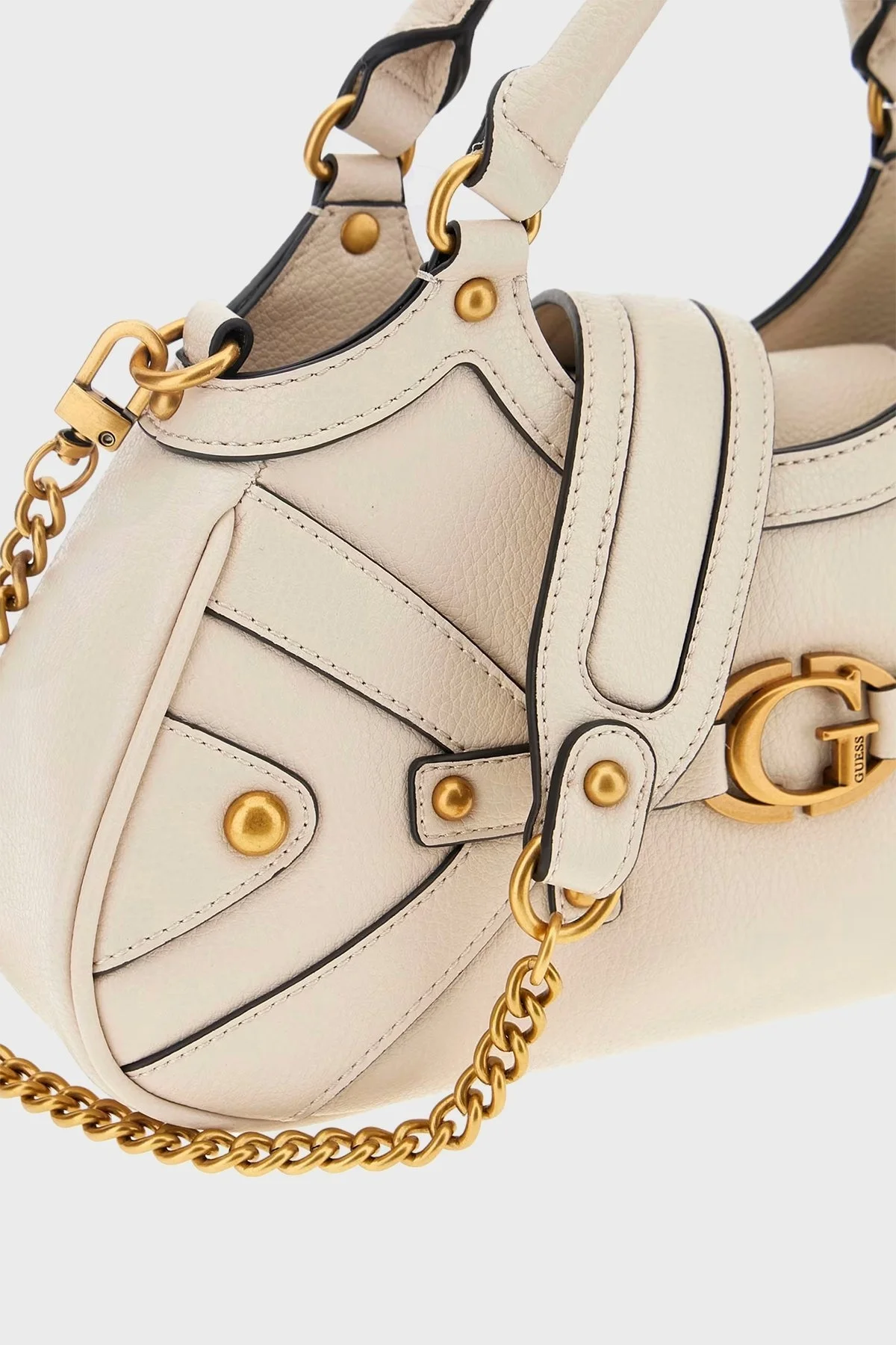 Guess Mintha Logolu Çıkarılabilir Omuz Askılı HWBB9348050 Bayan Çanta HWBB93 48050 STO TAŞ - 4