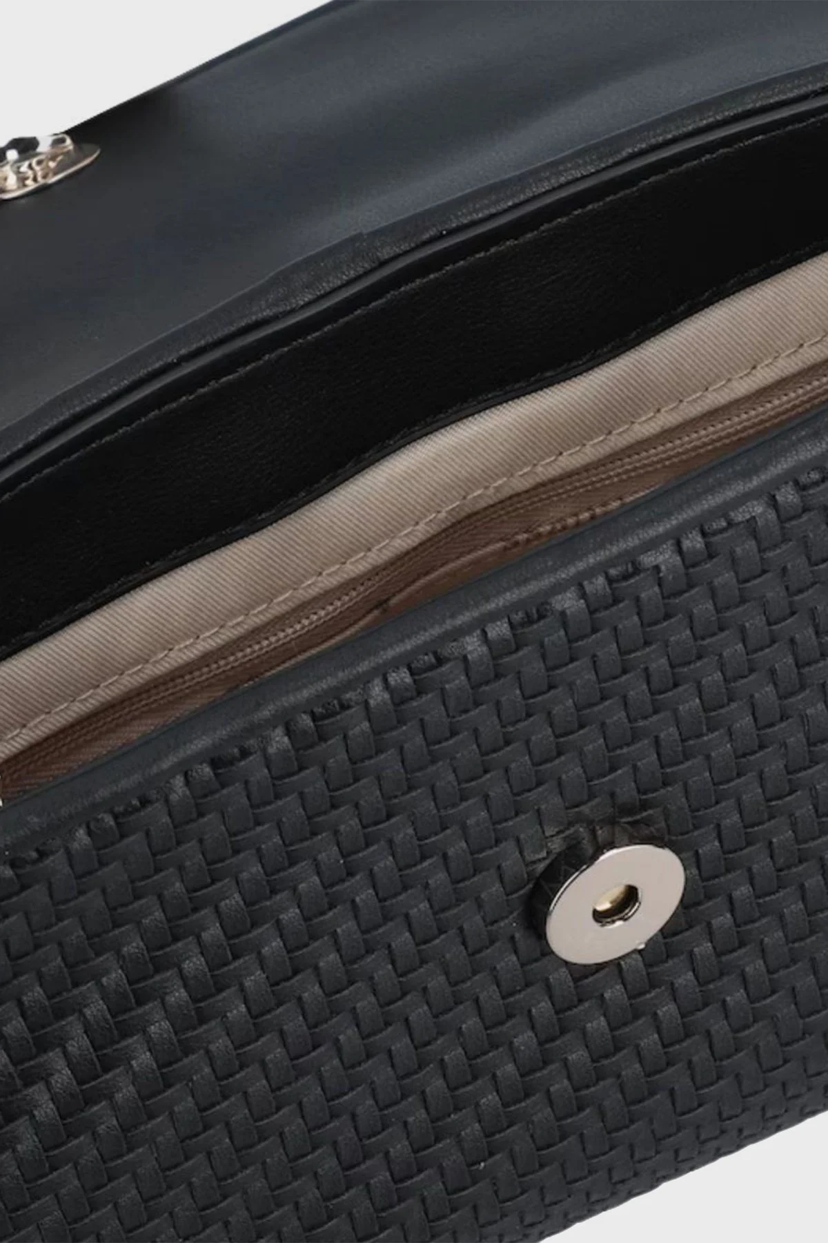 Guess Mirema Logolu Çıkarılabilir Askılı Mini HWWG9631200 Bayan Çanta HWWG96 31200 BLA SİYAH - 4