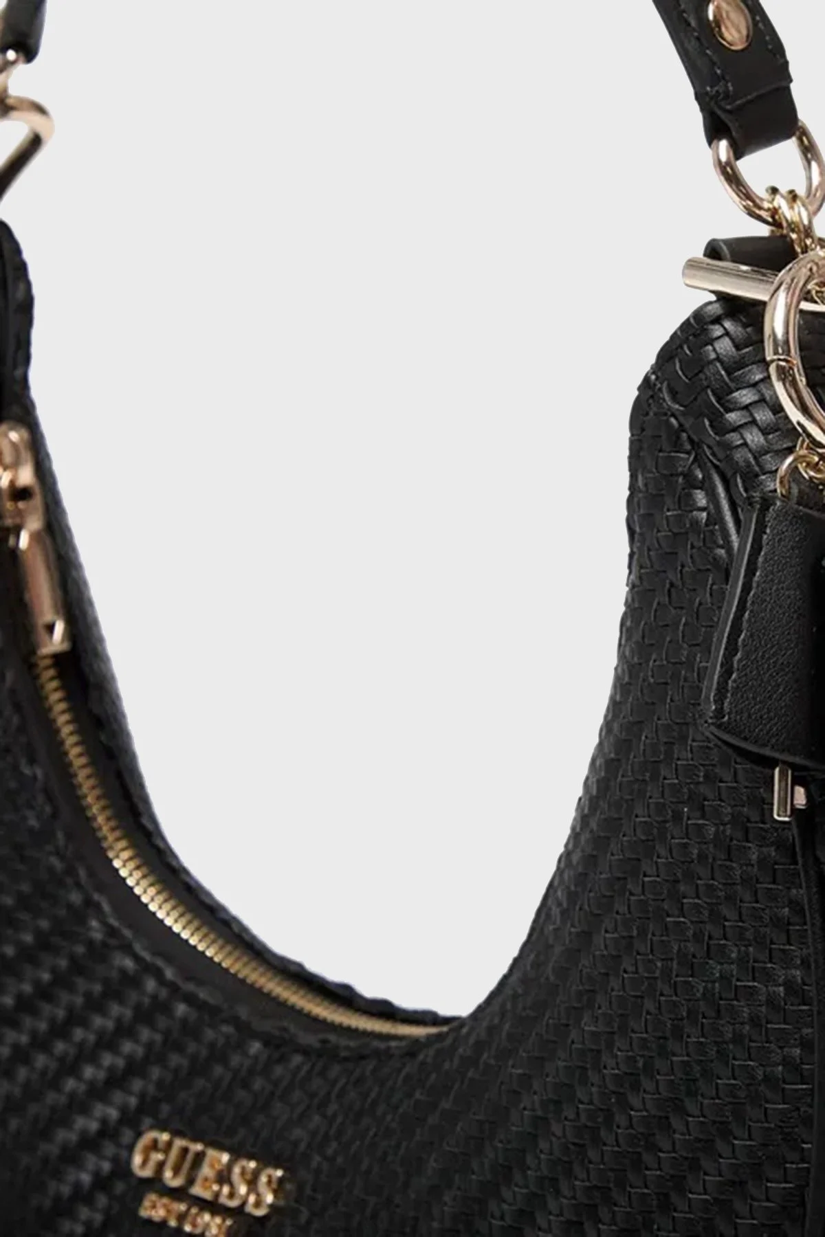 Guess Mirema Logolu Tutma Saplı HWWG9631020 Bayan Çanta HWWG96 31020 BLA SİYAH - 4