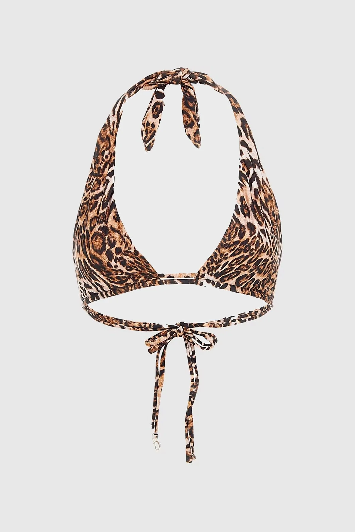 Guess Multifunction Leopar Üçgen Bağlamalı E4GJ21MC04R Bayan Bikini Üstü E4GJ21 MC04R P122 LEOPAR - 12