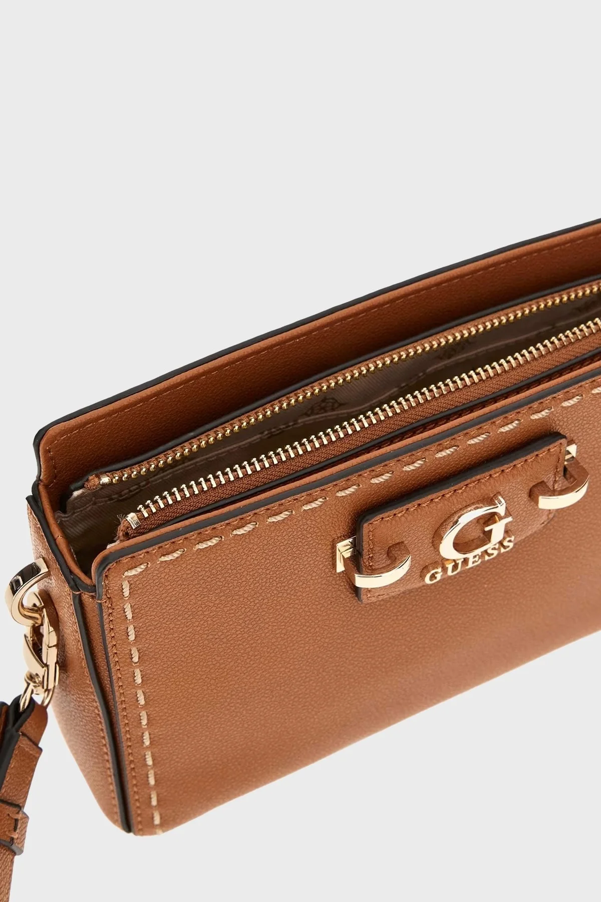 Guess Nastra Logolu Çıkarılabilir Askılı Dikiş Detaylı HWBG9637720 Bayan Çanta HWBG96 37720 CAR TABA - 7