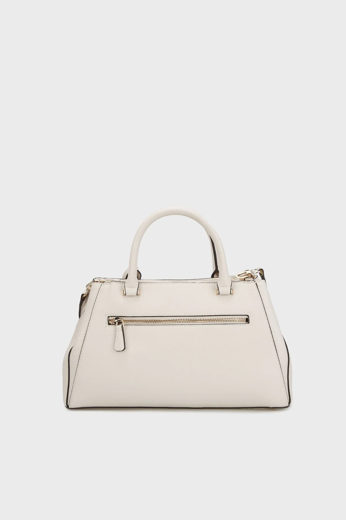 Guess Nastra Logolu Dikiş Detaylı Çıkarılabilir Askılı HWBG9637060 Bayan Çanta HWBG96 37060 OFF EKRU - 6