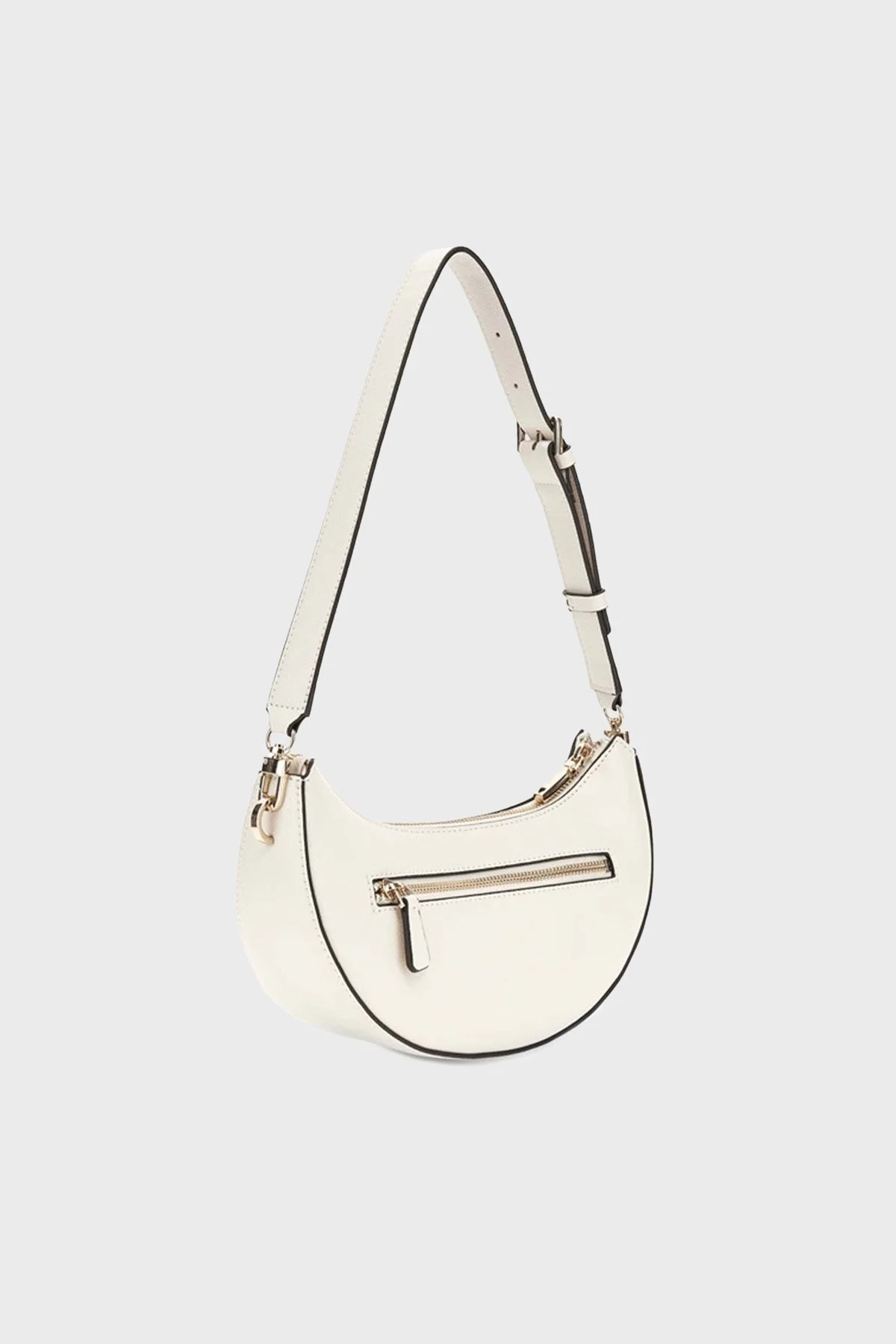 Guess Nastra Logolu Dikiş Detaylı Çıkarılabilir Askılı HWBG9637170 Bayan Çanta HWBG96 37170 OFF EKRU - 5
