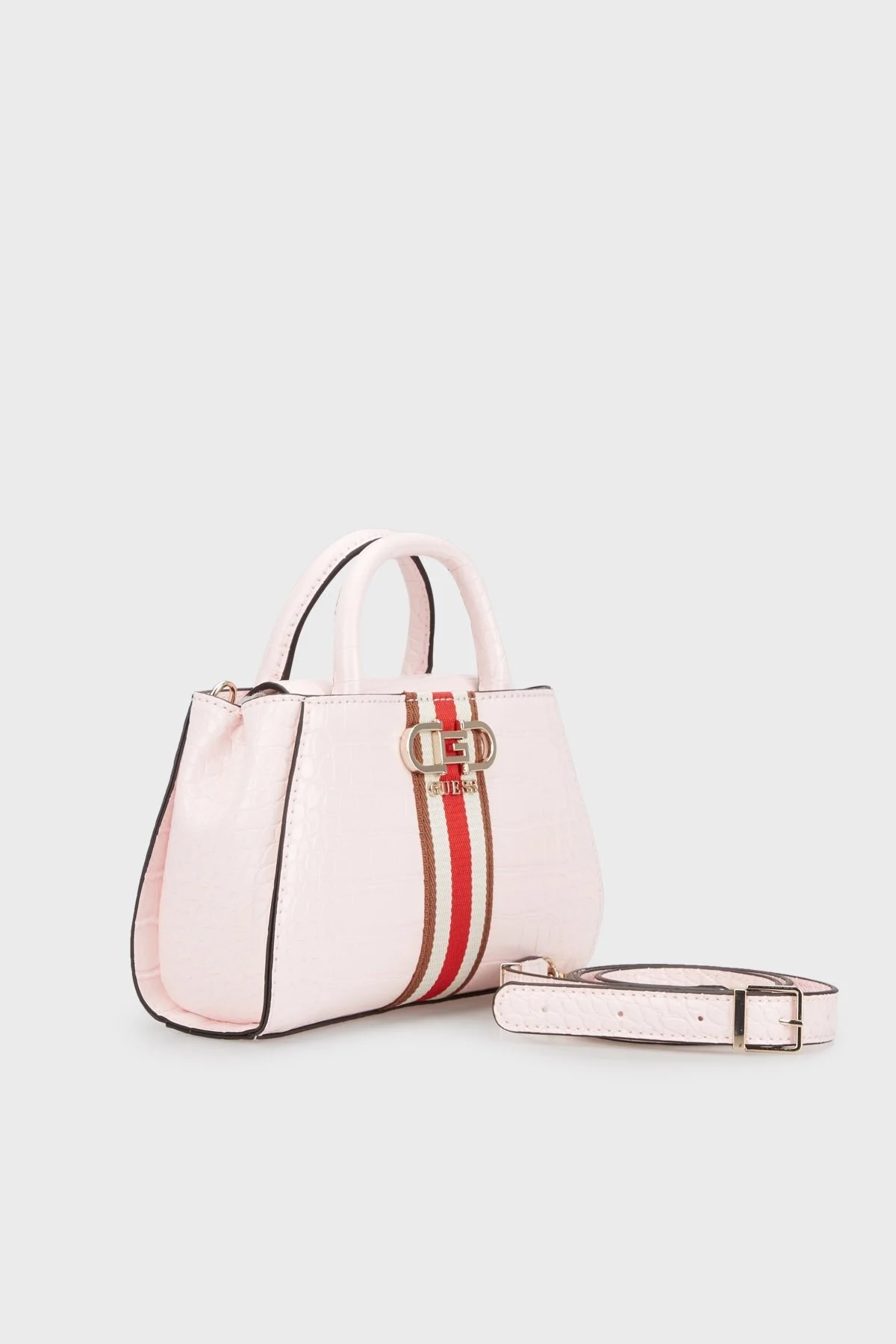 Guess Nelka Çıkarılabilir Omuz Askılı HWCG9307760 Bayan Çanta HWCG9307760 PLK PEMBE - 2