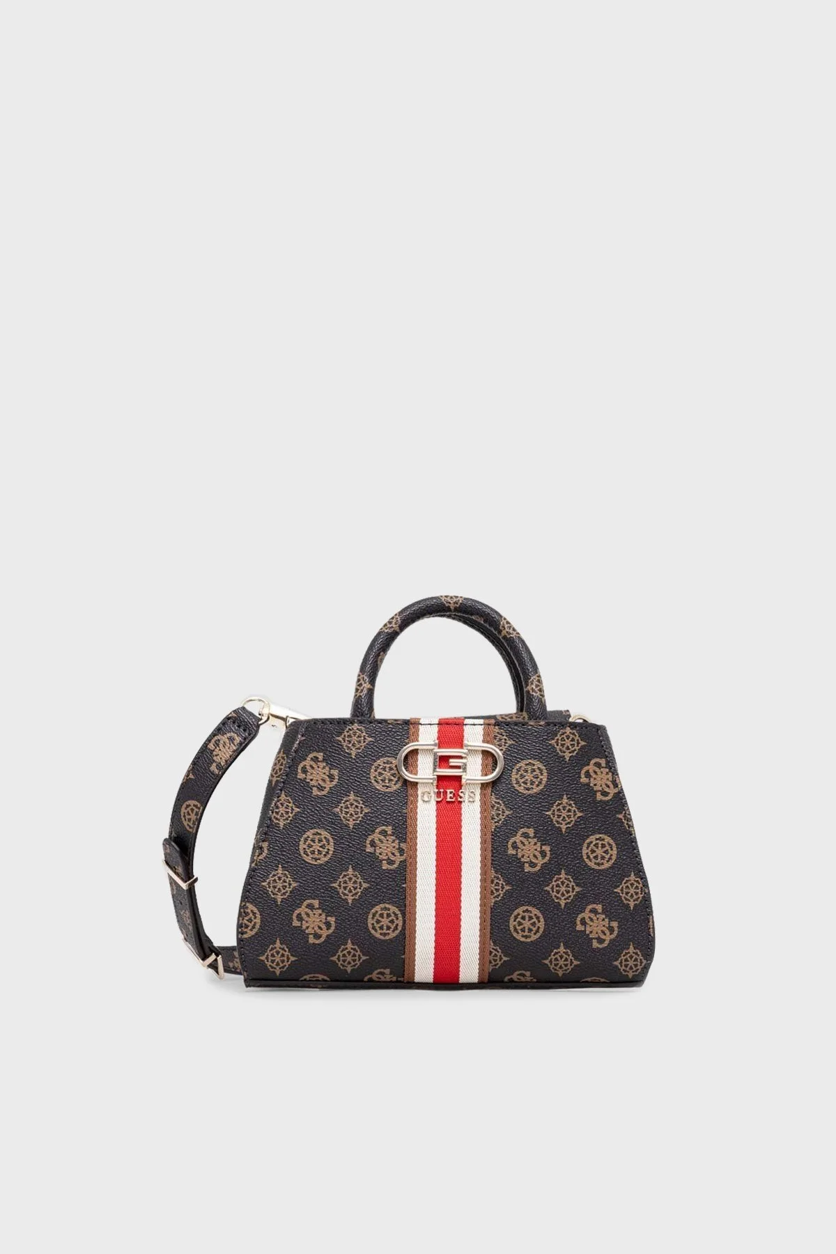 Guess Nelka Logolu Çıkarılabilir Uzatma Askılı HWPG9307760 Bayan Çanta HWPG9307760 MLO SİYAH - 1