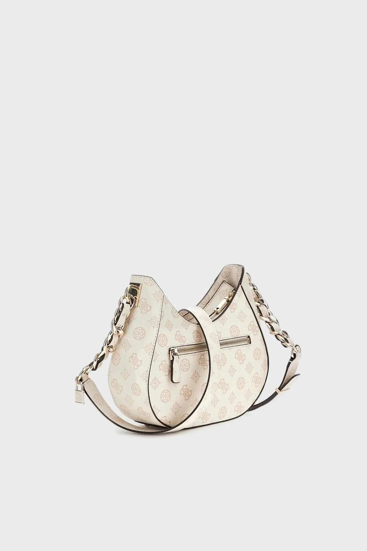 Guess Nelka Logolu HWPG9307120 Bayan Çanta HWPG9307120 CRG KREM - 2