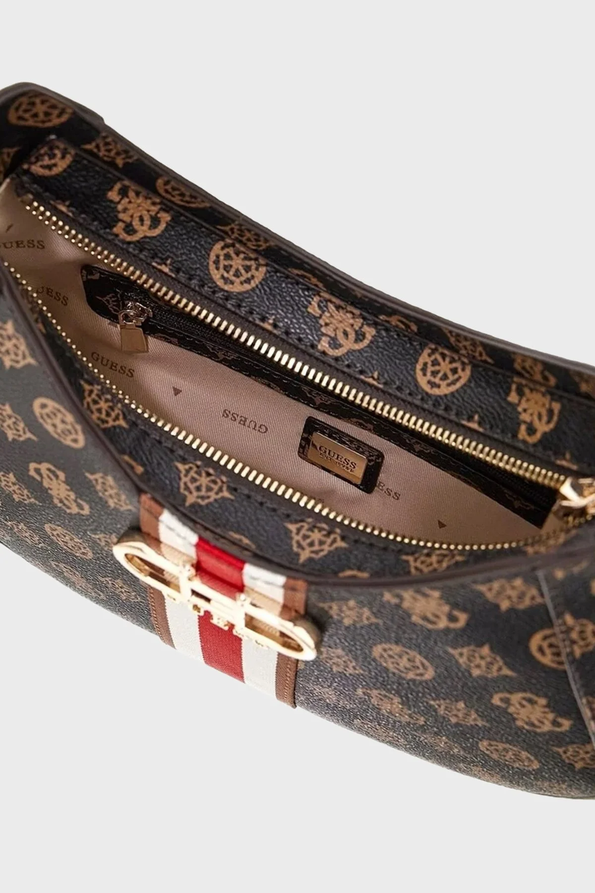 Guess Nelka Logolu HWPG9307120 Bayan Çanta HWPG9307120 MLO SİYAH - 3