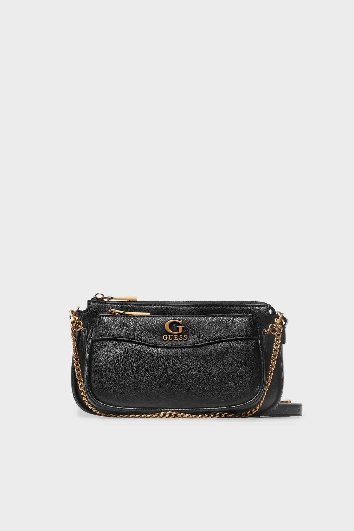 Guess Nell Çıkarılabilir Ön Bölmeli ve Askılı Bayan Çanta HWVB8678700 BLA SİYAH - 1