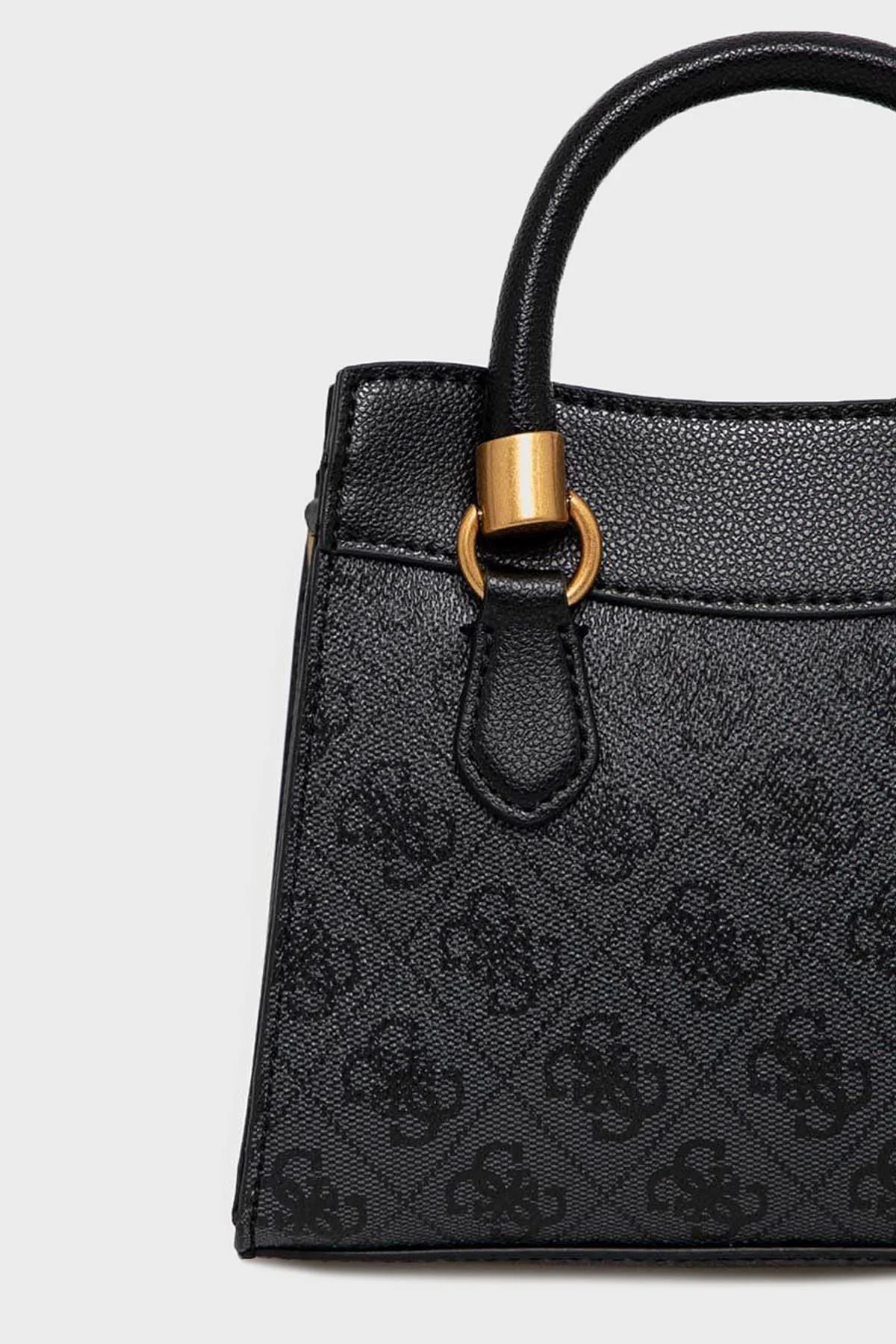 Guess Nell Fermuarlı Çıkarılabilir Zincir Askılı Bayan Çanta HWSB8735760 CLO ANTRASİT - 3