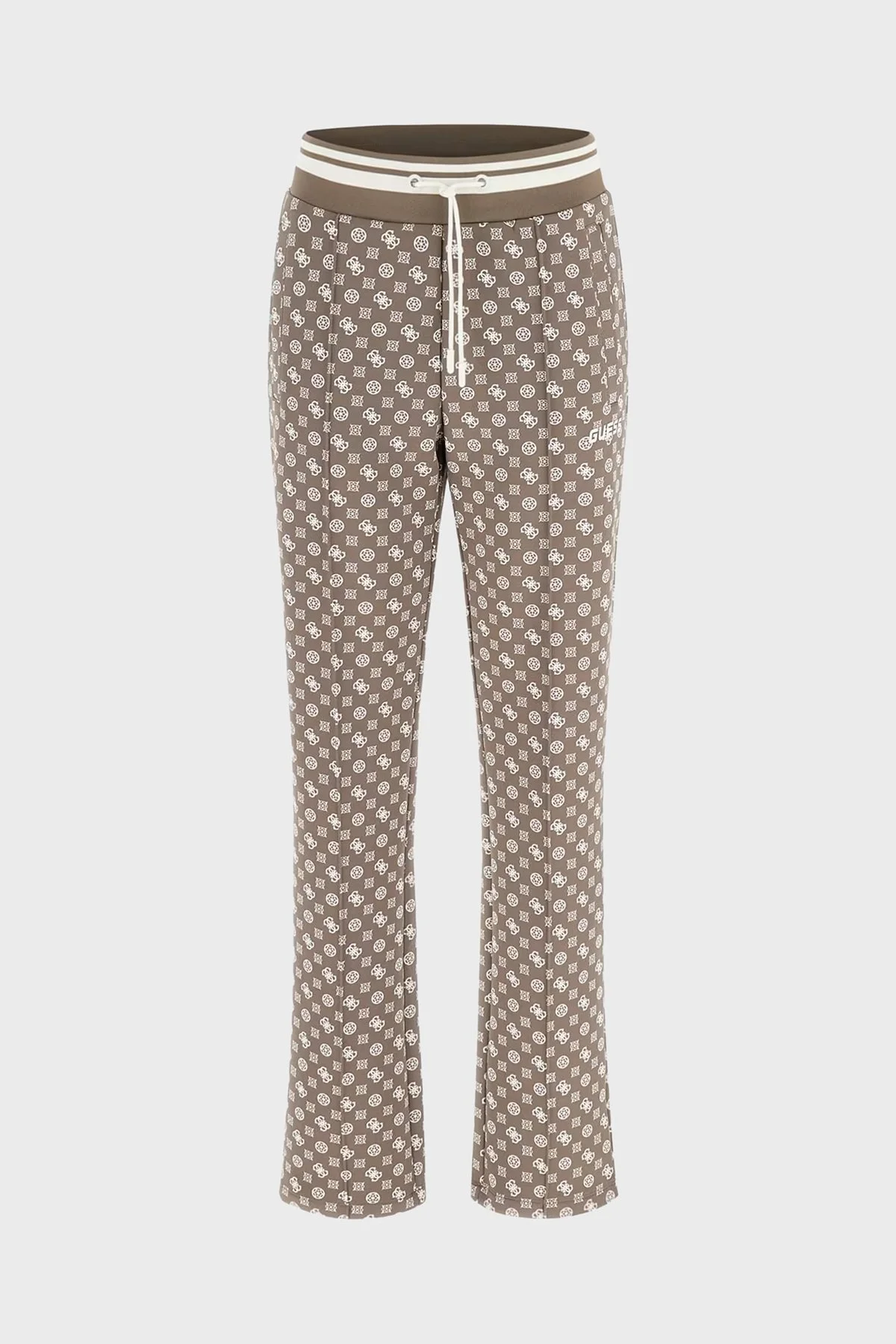Guess New Aggie 4G Logo Baskılı Regular Fit Jogger V5YB20KB212 Bayan Pantolon V5YB20 KB212 P8HI KAHVE - 5