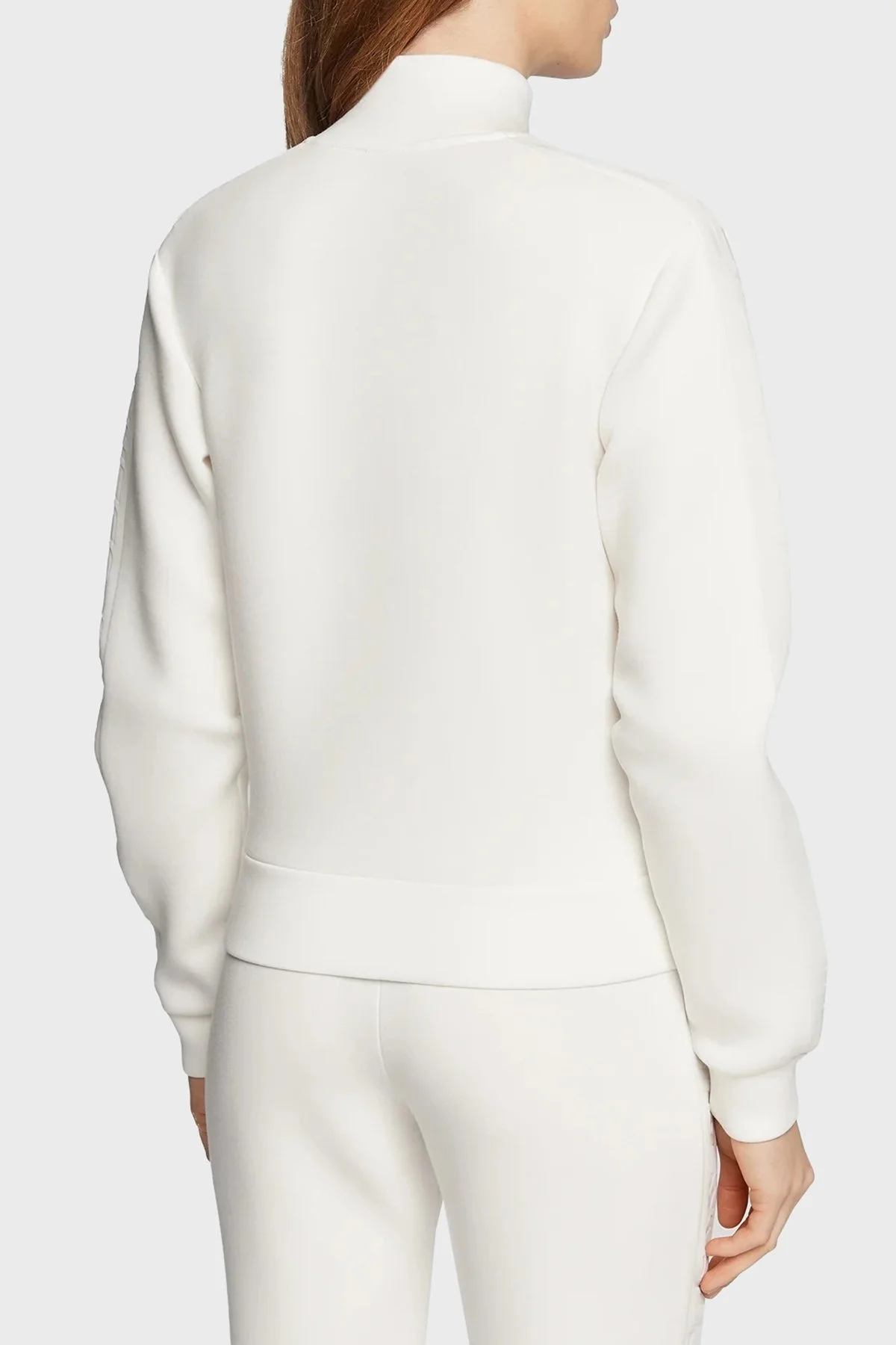 Guess New Allie Regular Fit Dik Yaka V2YQ17K7UW2 Bayan Sweat V2YQ17 K7UW2 G6K5 EKRU - 2