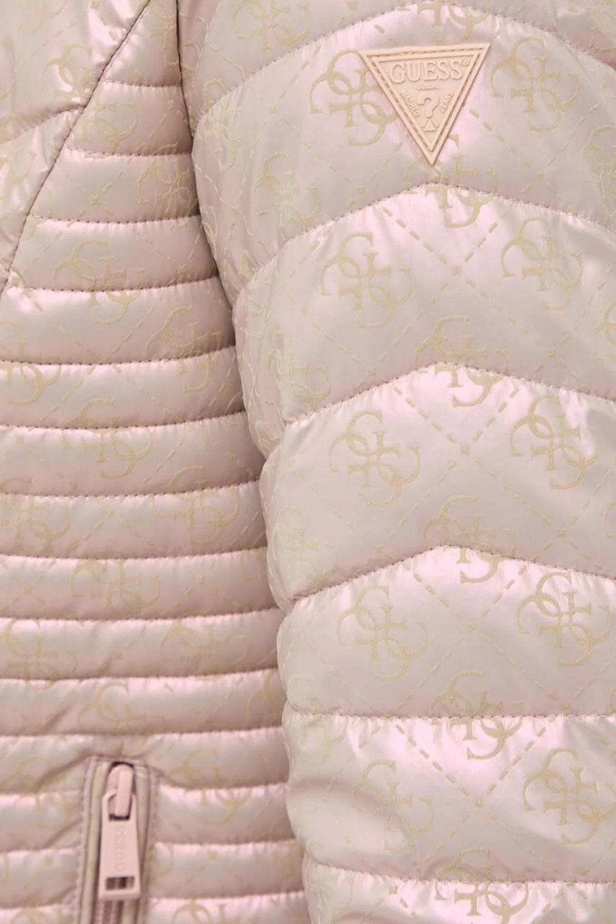 Guess New Vona Slim Fit Dik Yaka W4RL02 WFWM0 Bayan Mont W4RL02WFWM0 F10H BAKIR - 10