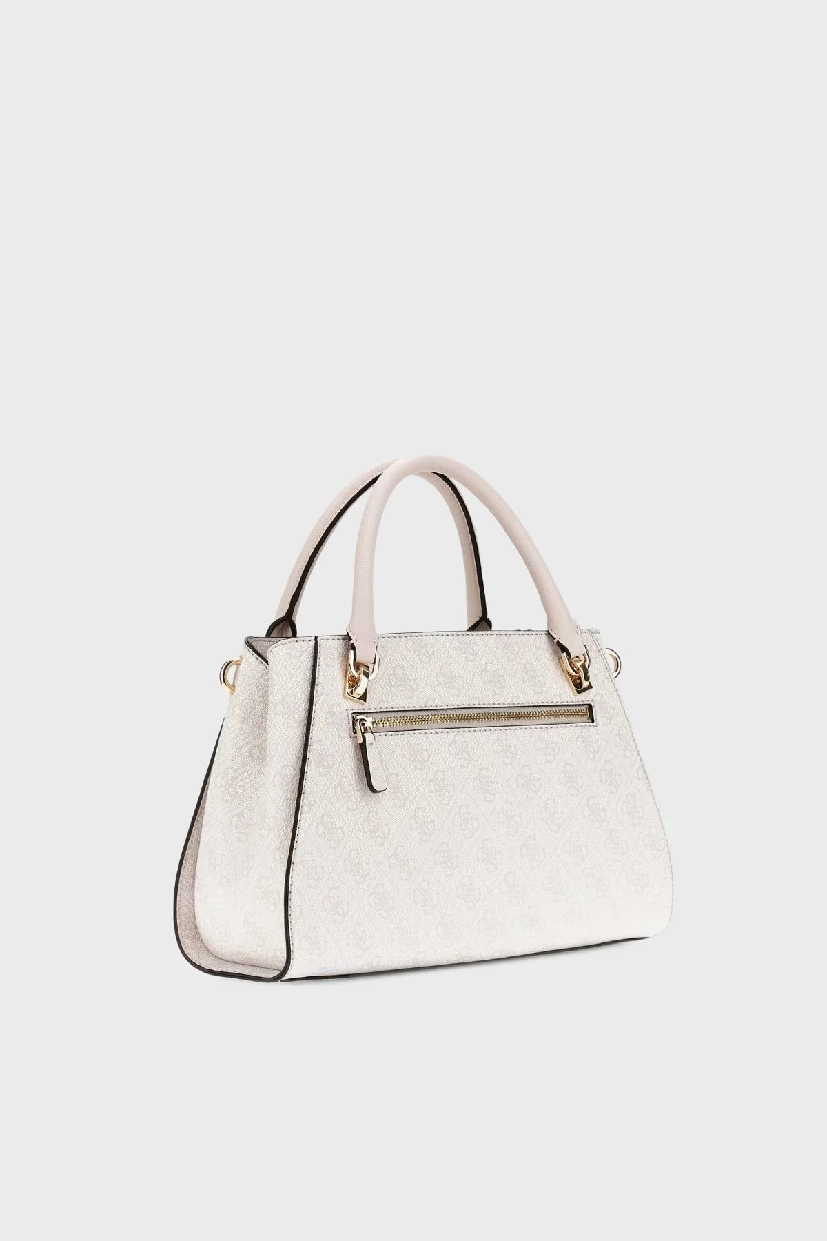 Guess Noelle 4G Logo Baskılı Çıkarılabilir Askılı HWBG9672070 Bayan Çanta HWBG96 72070 WLO BEYAZ - 2