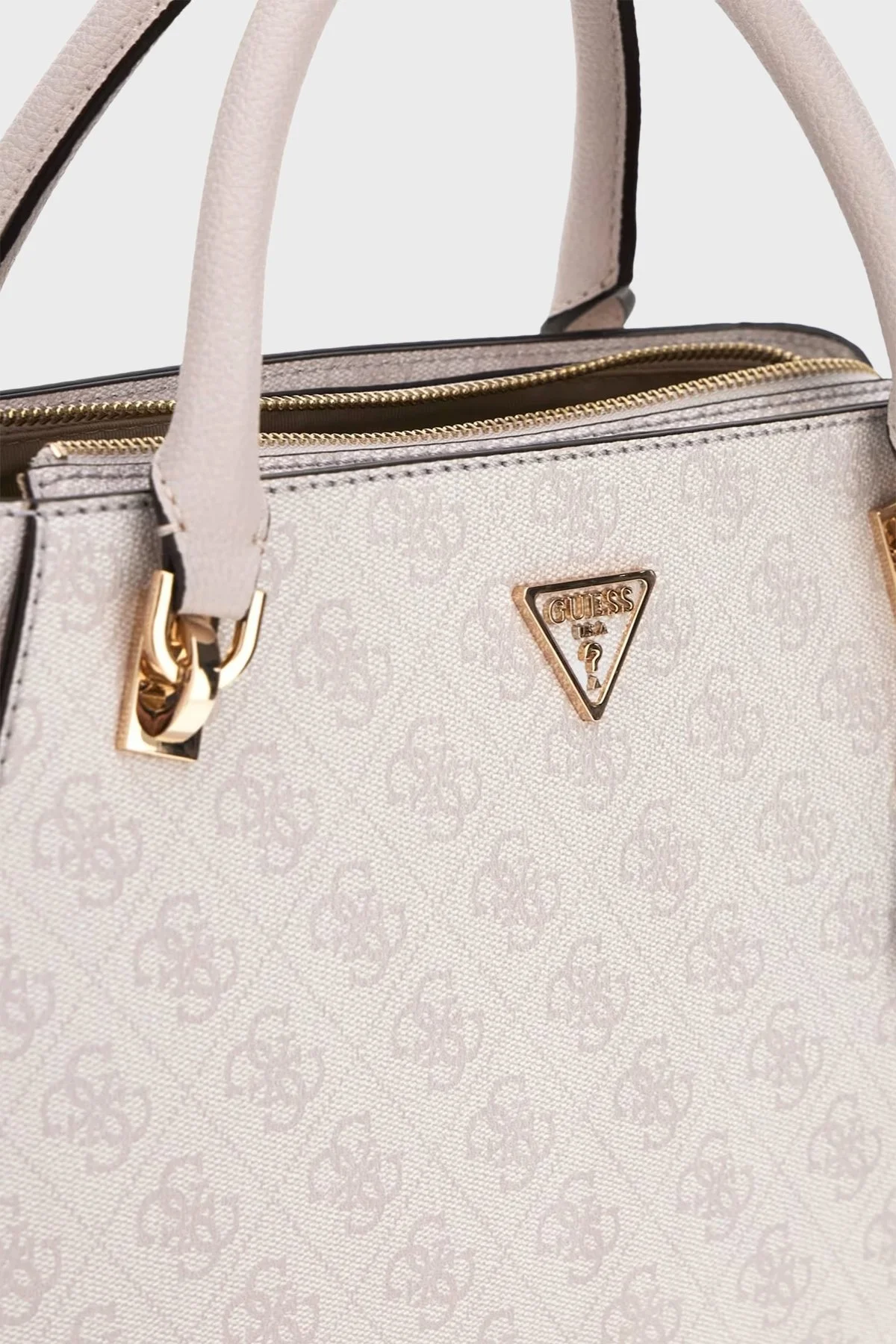 Guess Noelle 4G Logo Baskılı Çıkarılabilir Askılı HWBG9672070 Bayan Çanta HWBG96 72070 WLO BEYAZ - 3