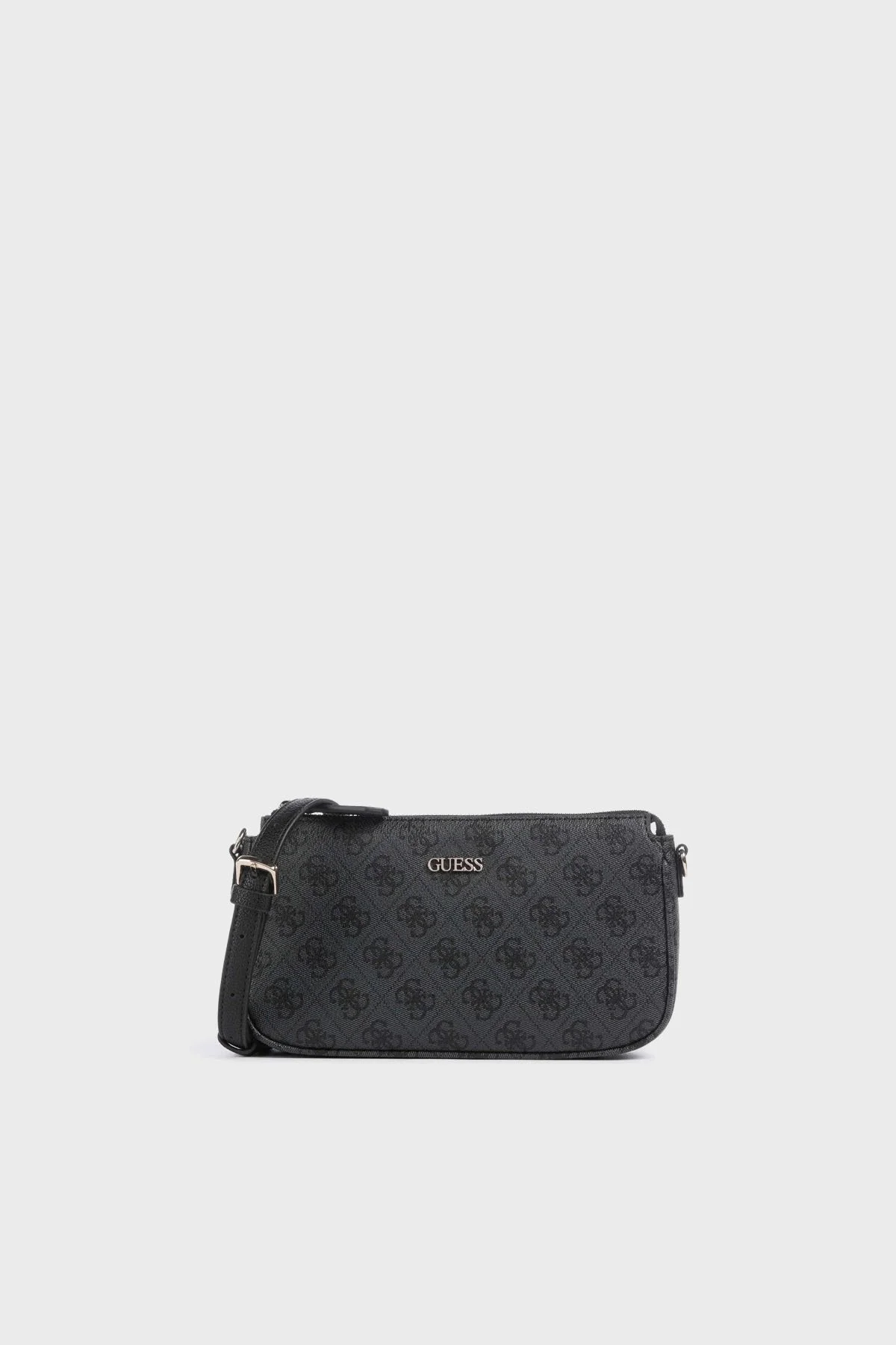 Guess Noelle 4G Logo Baskılı Çıkarılabilir Askılı Mini HWBG9672710 Bayan Çanta HWBG96 72710 CLO ANTRASİT - 3