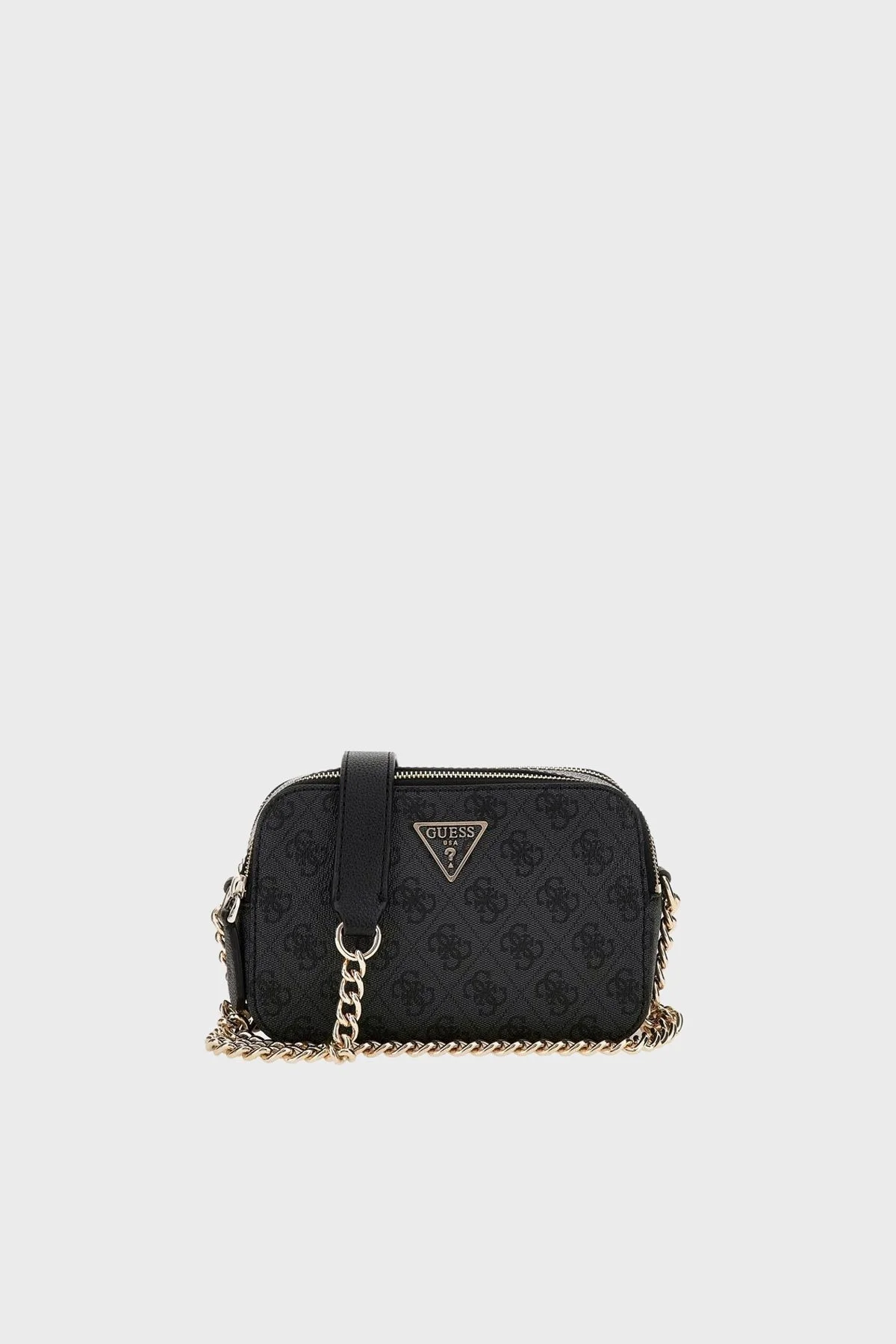 Guess Noelle 4G Logo Baskılı Zincir Askılı HWBG9672140 Bayan Çanta HWBG96 72140 CLO ANTRASİT - 1
